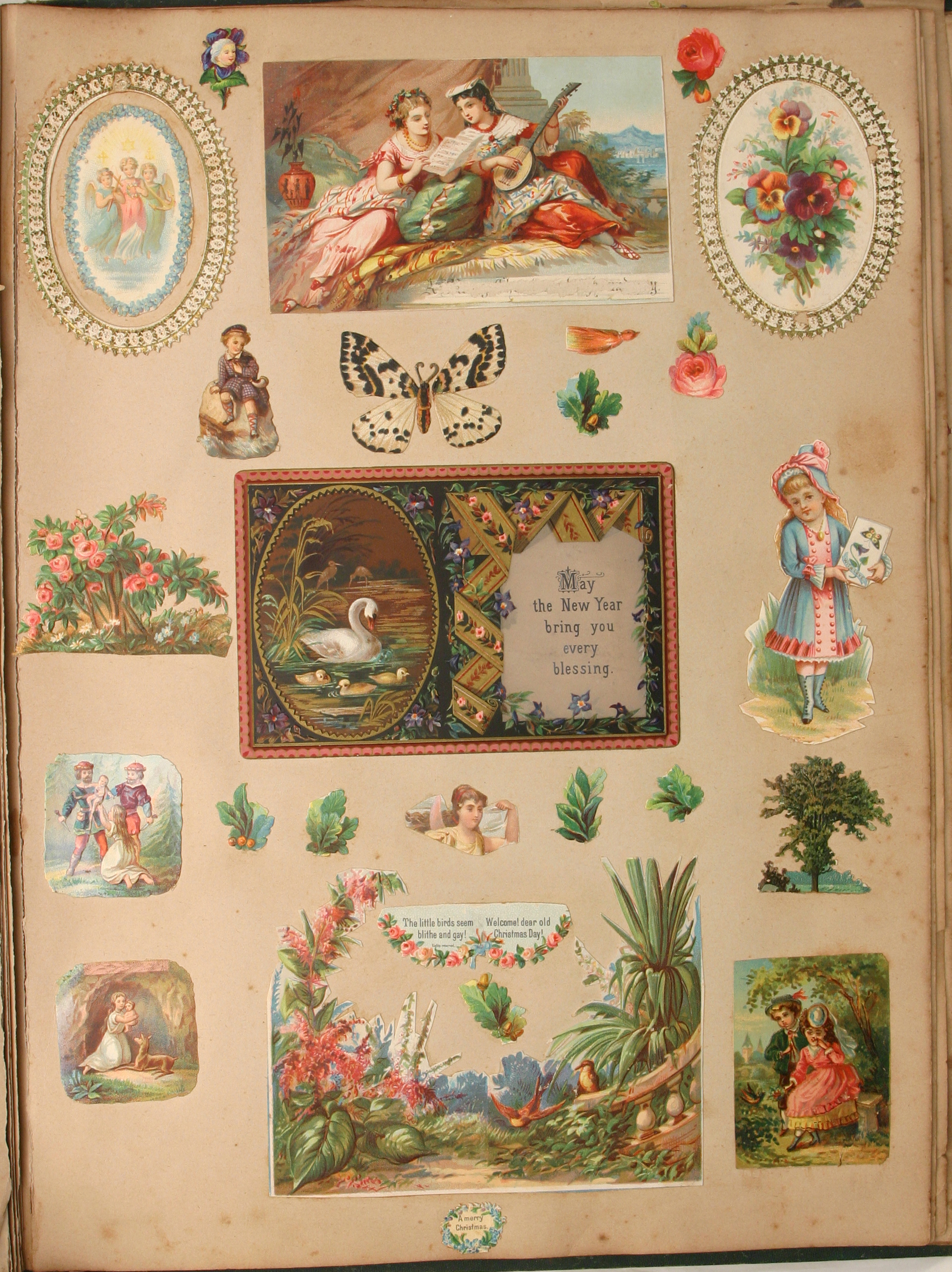 Victorian era scrapbooks