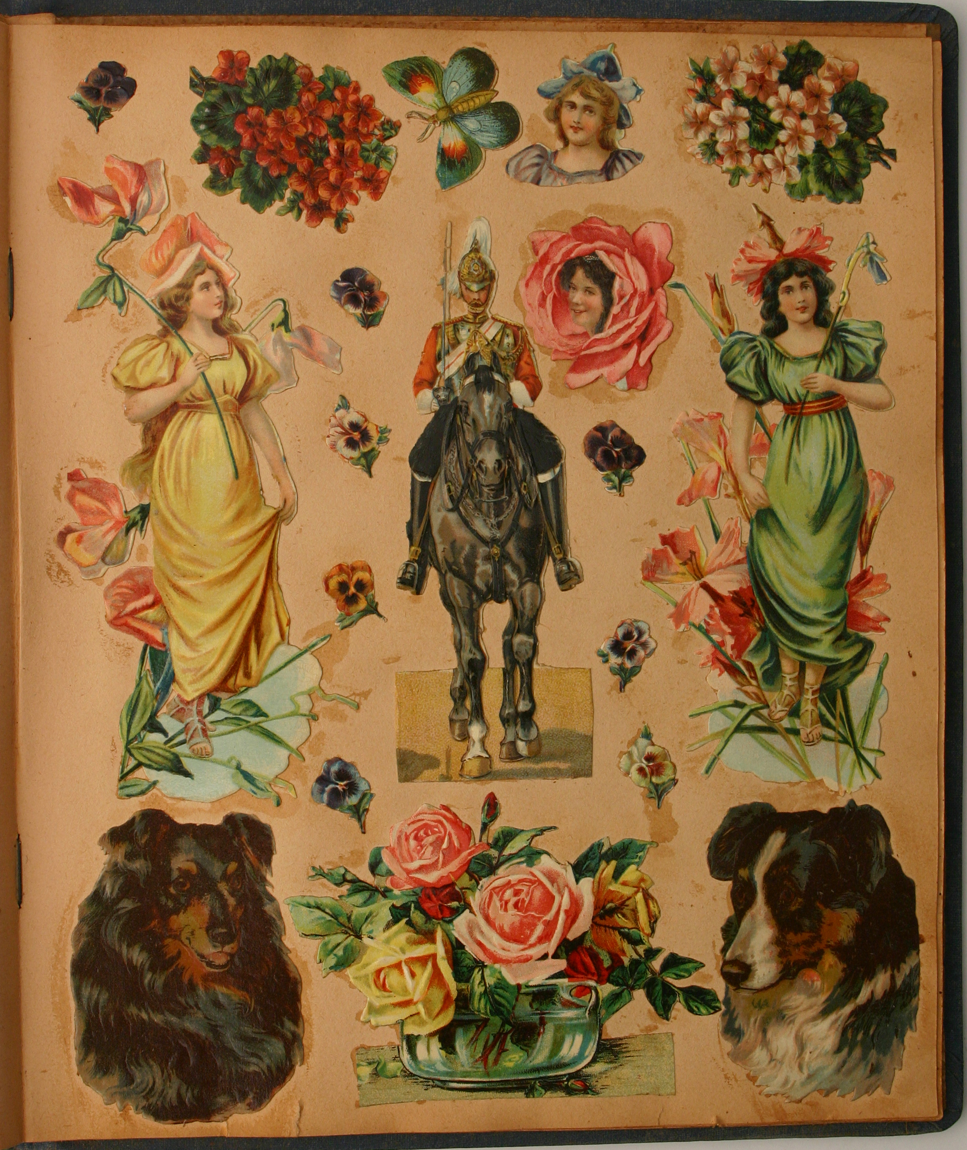Victorian era scrapbooks