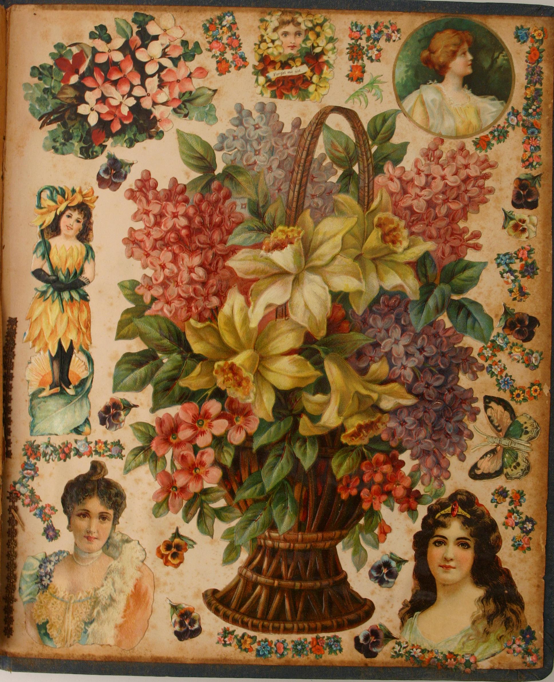 Powerhouse Collection - ⁨Victorian era scrapbooks⁩, 1880-1890