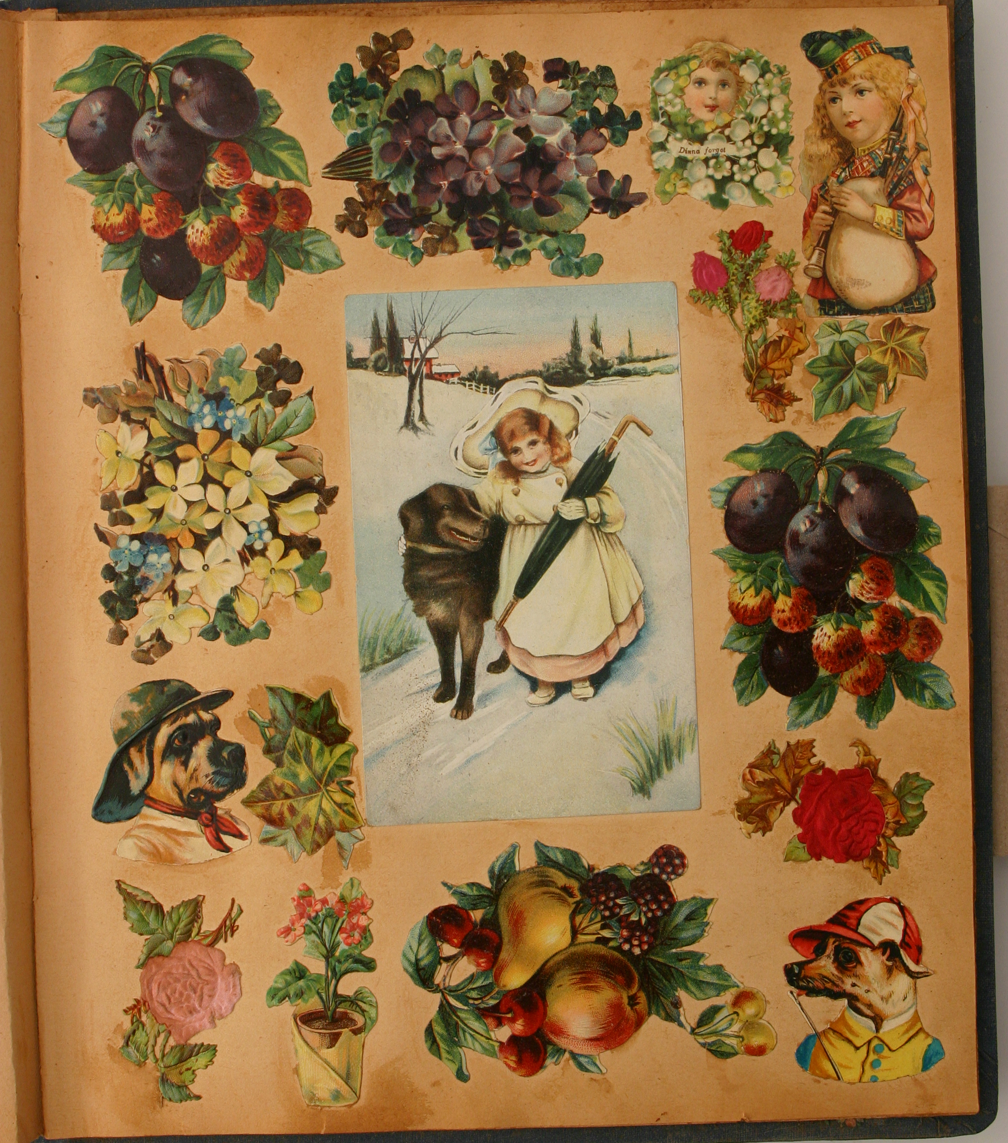 Victorian era scrapbooks