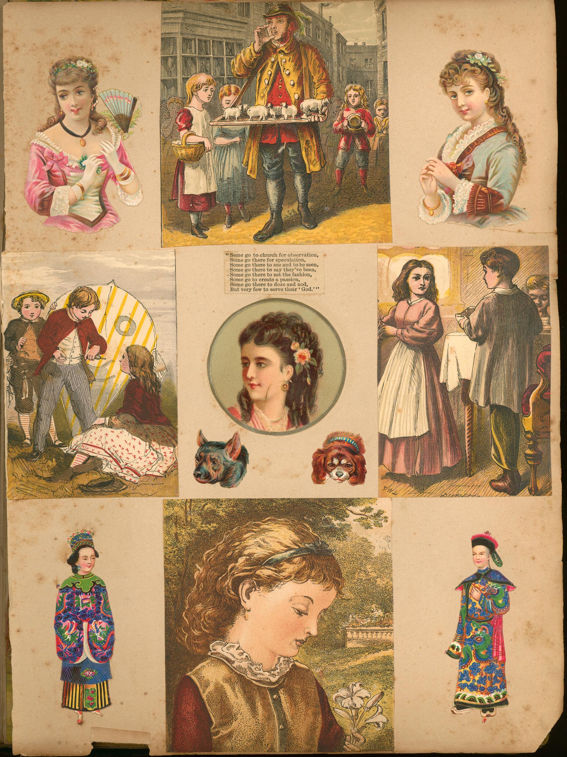 Victorian era scrapbooks