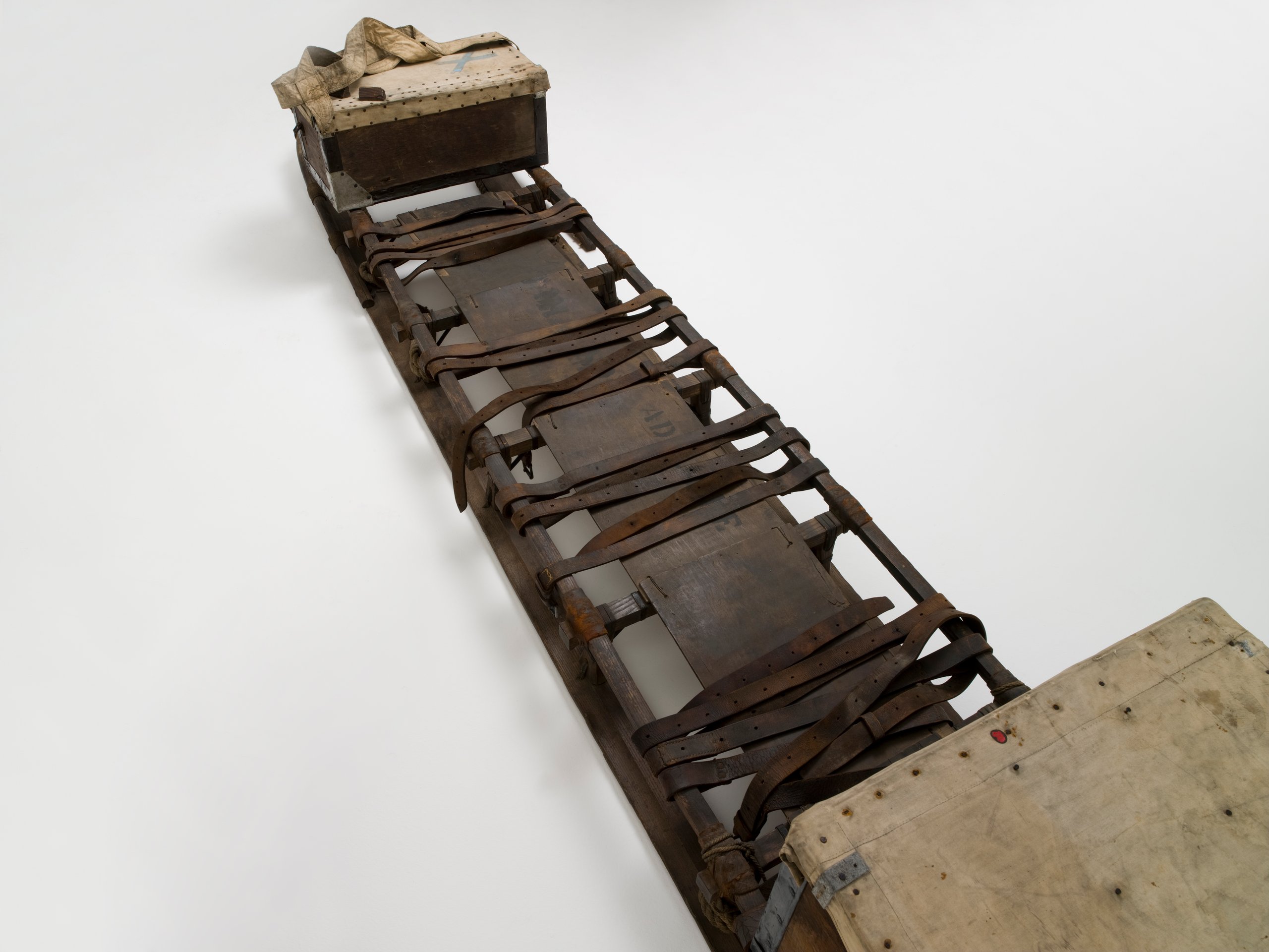 Antarctic sledge made by L Hagen, Norway, used on Douglas Mawson's Australiasian Antarctic Expedition, 1911-1914