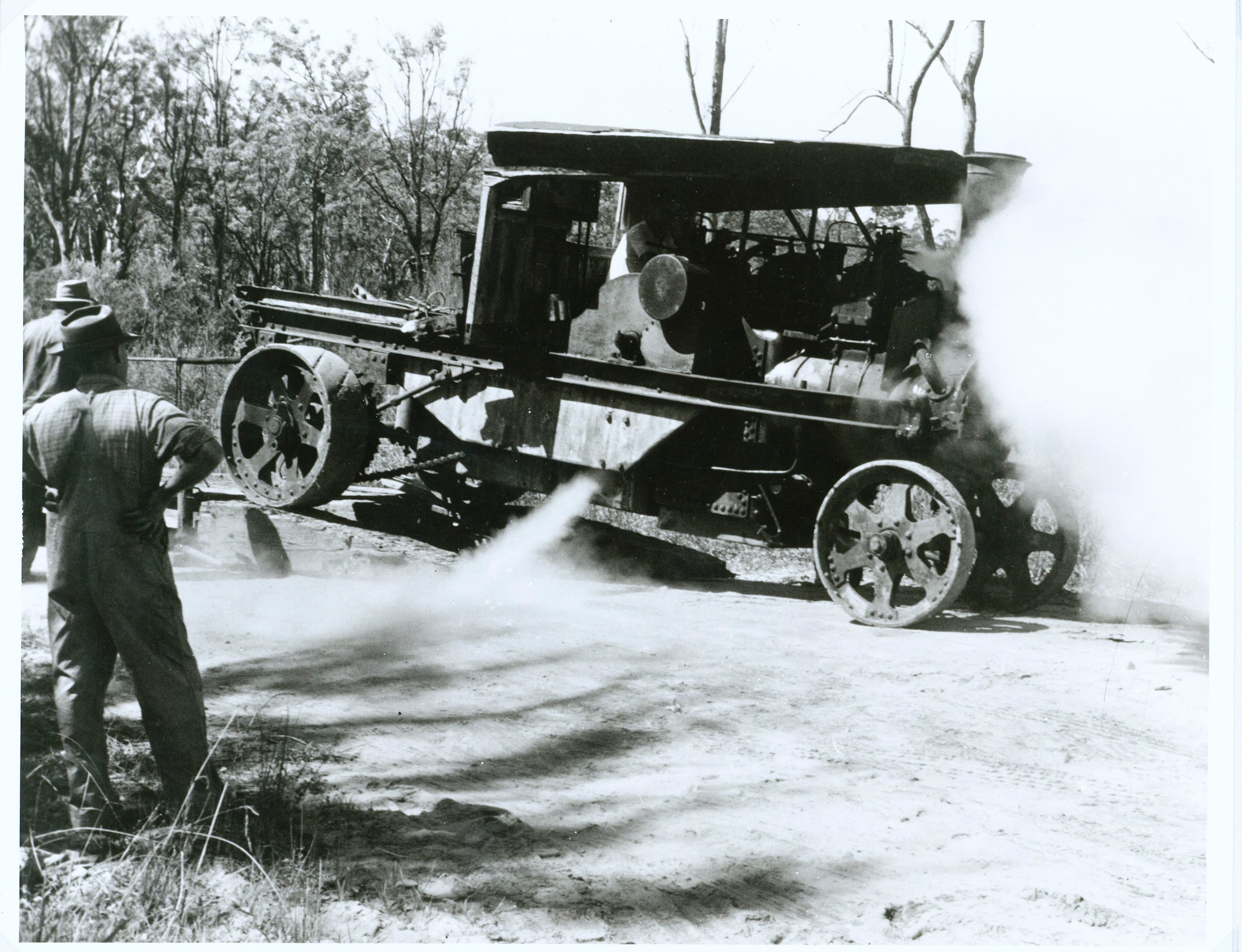 Aveling & Porter steam tip wagon