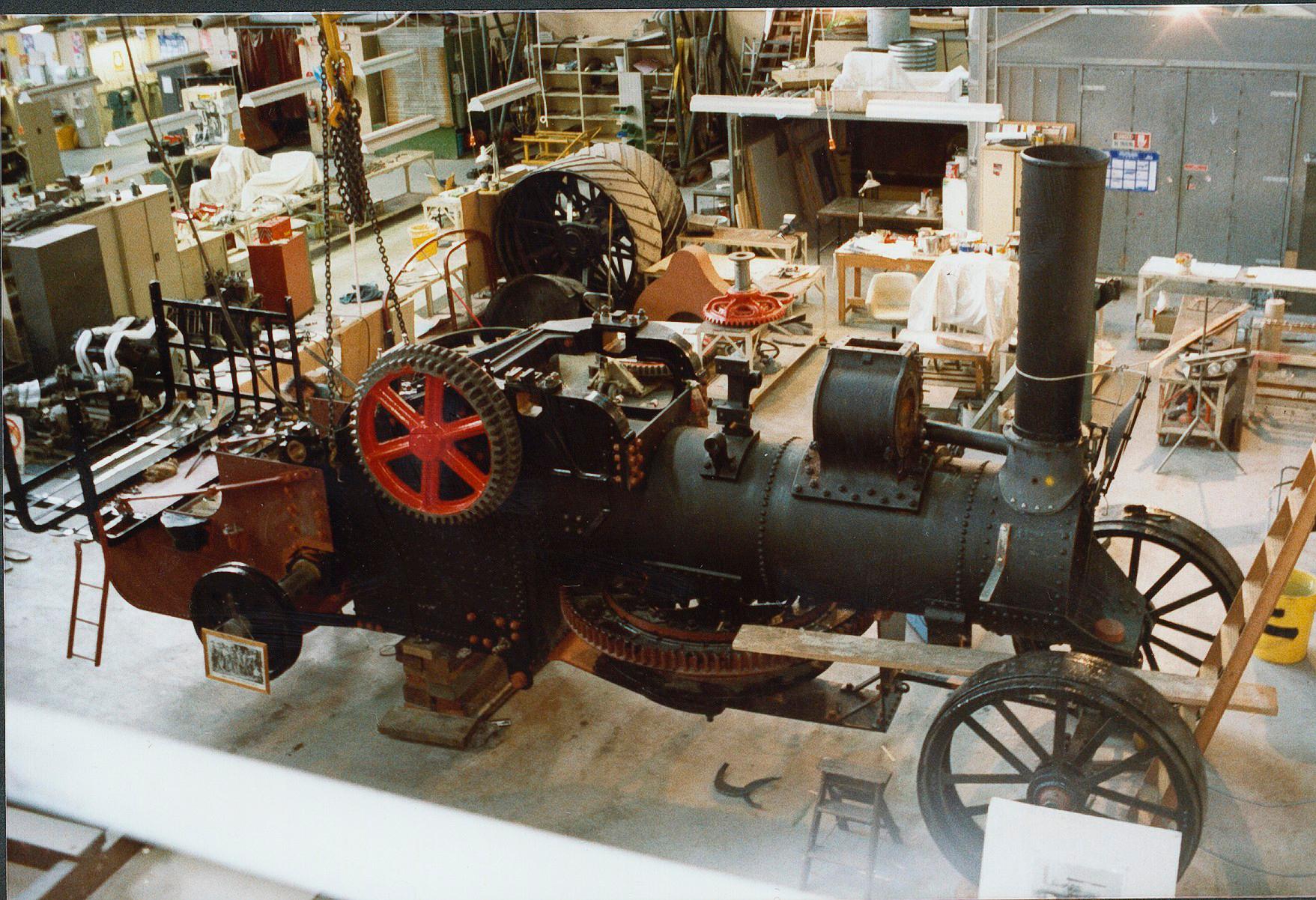 Fowler 18 nhp steam ploughing engine