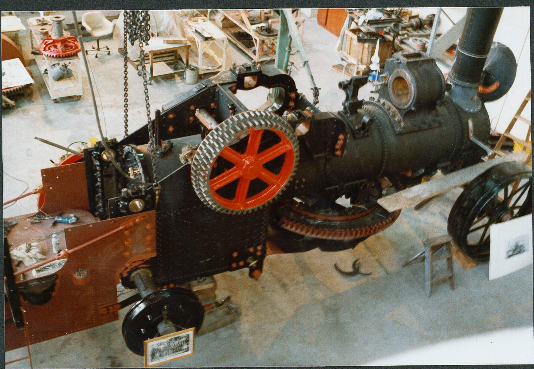 Fowler 18 nhp steam ploughing engine