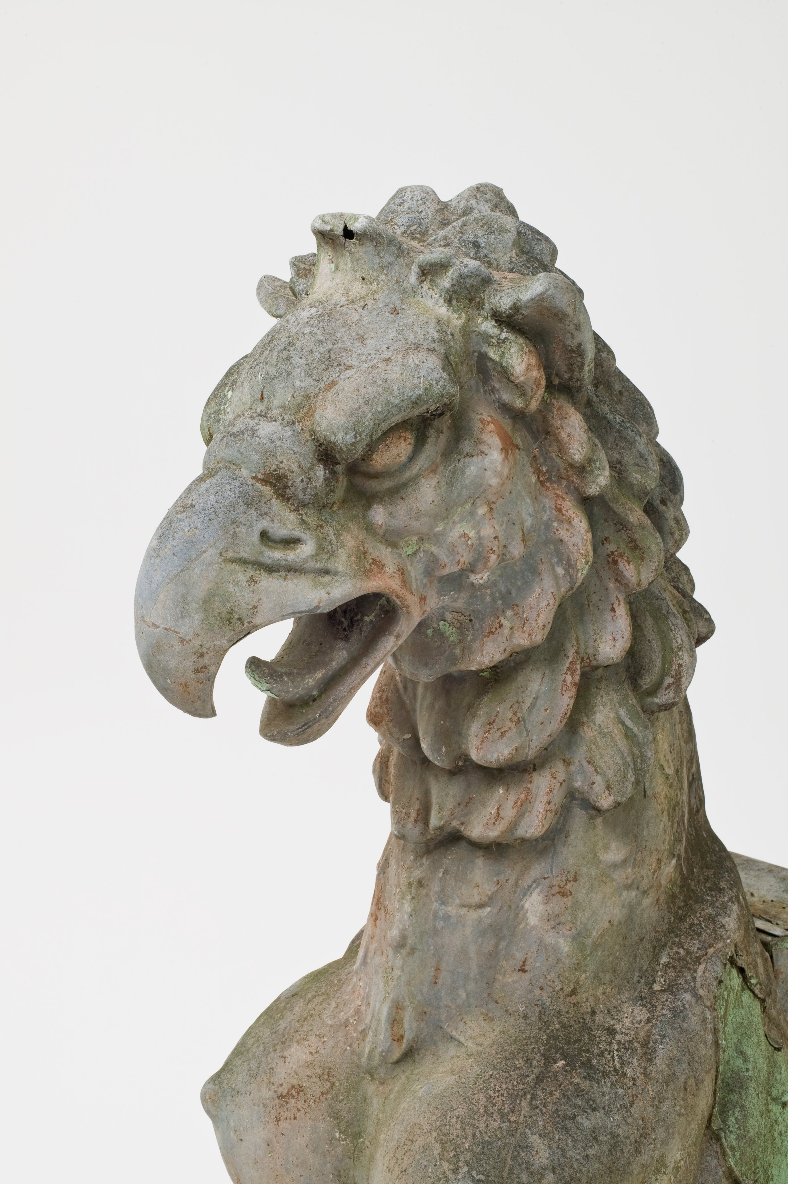Sculpture of a griffin made by Wunderlich