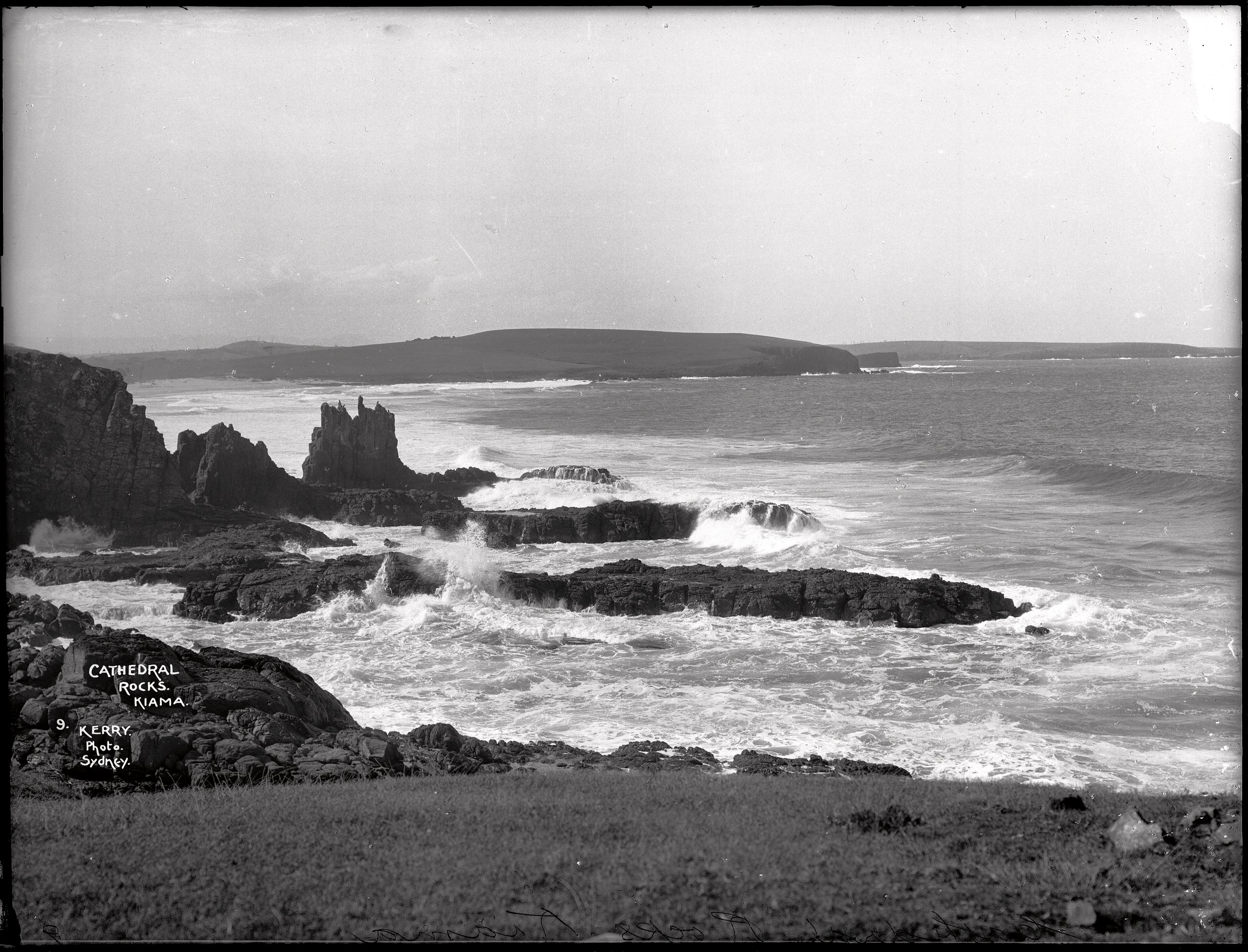 Glass plate negative