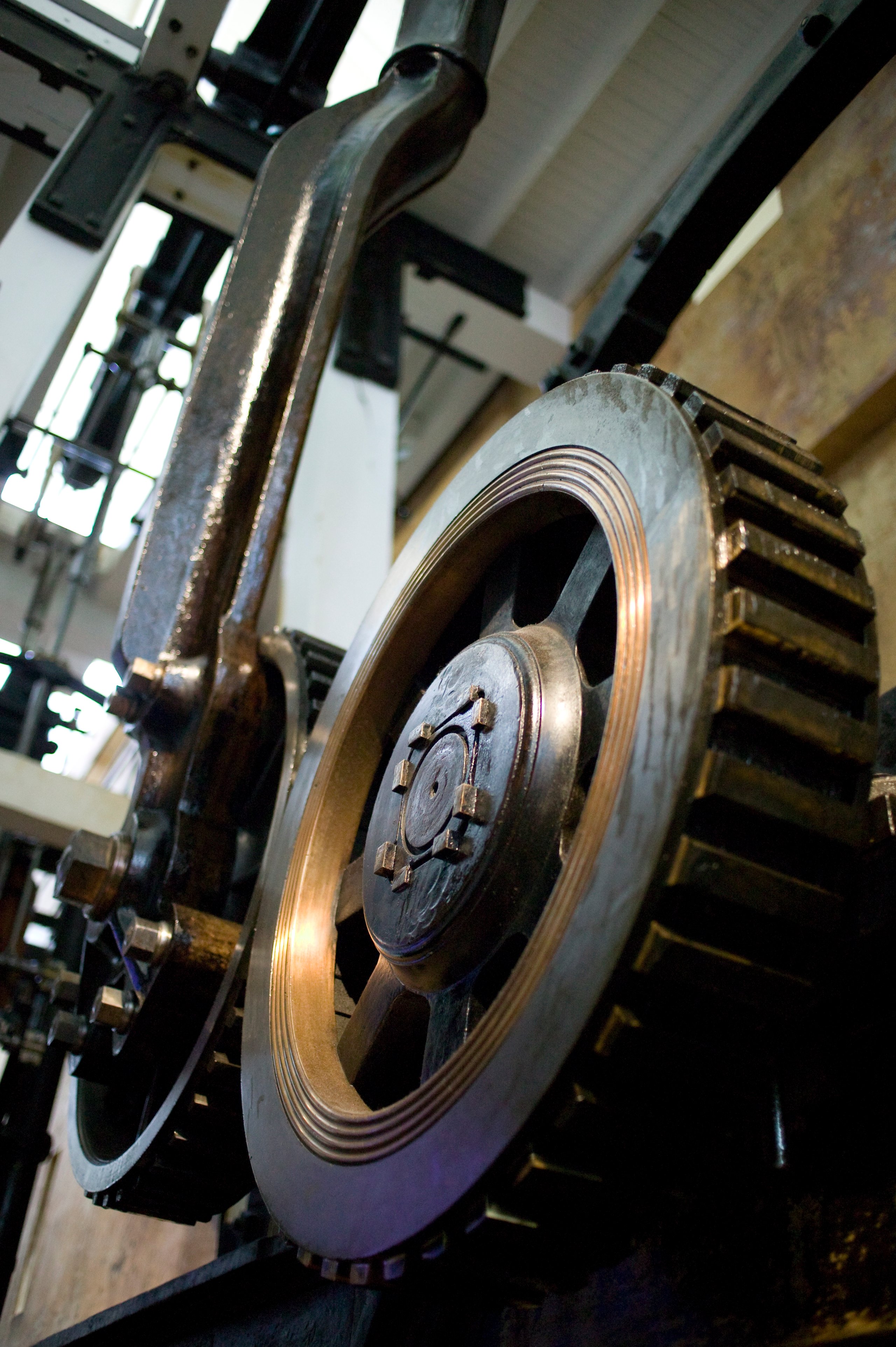 Boulton and Watt rotative steam engine, 1785