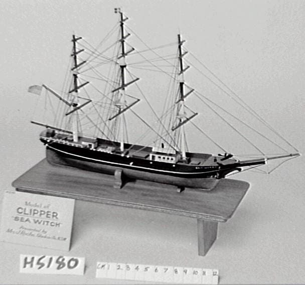 Powerhouse Collection - Model of American clipper ship 