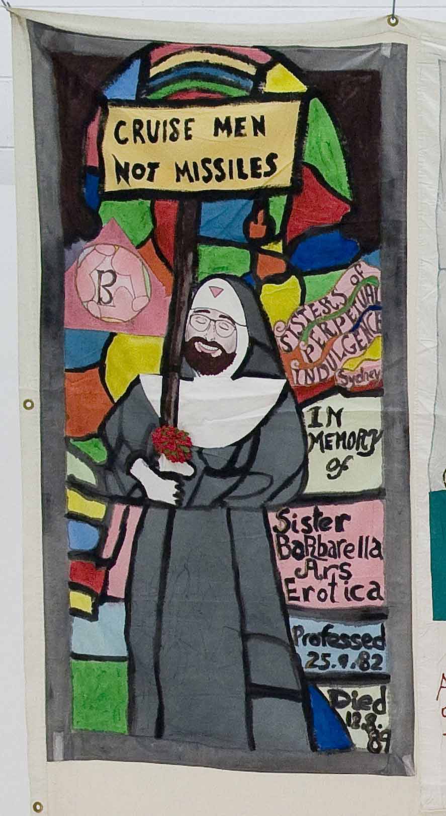 Powerhouse Collection - Australian AIDS Memorial Quilt panel in