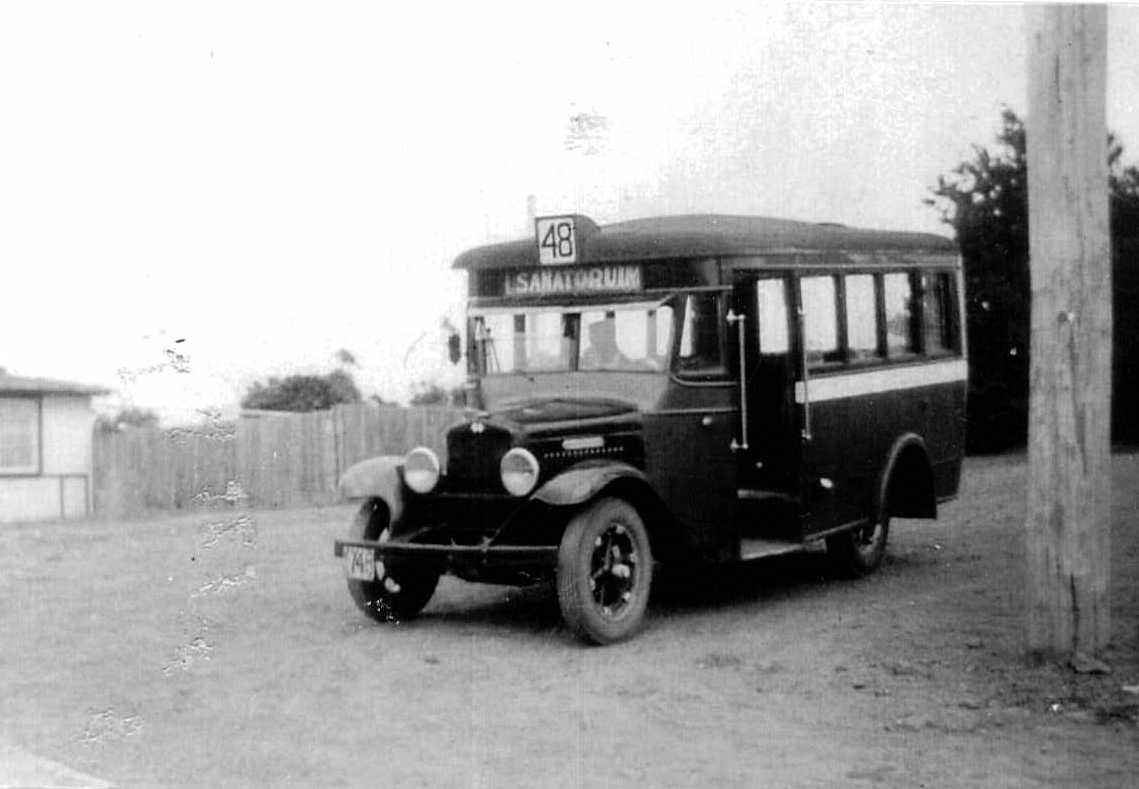1934 International bus used at Waterfall, NSW