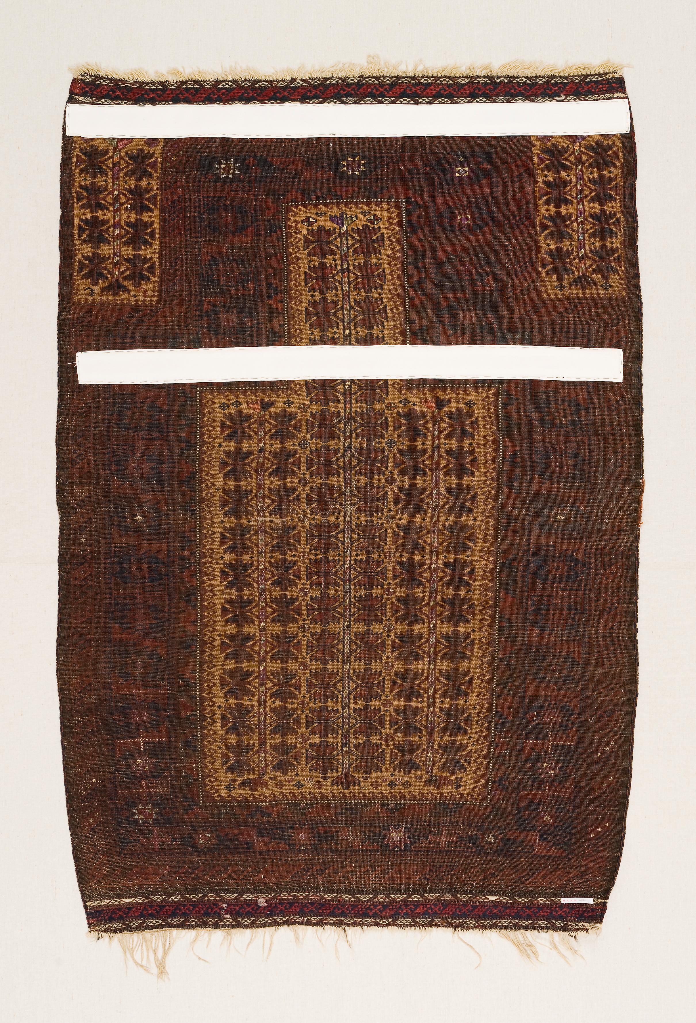 Powerhouse Collection - Baluchi prayer rug, northwest Afghanistan