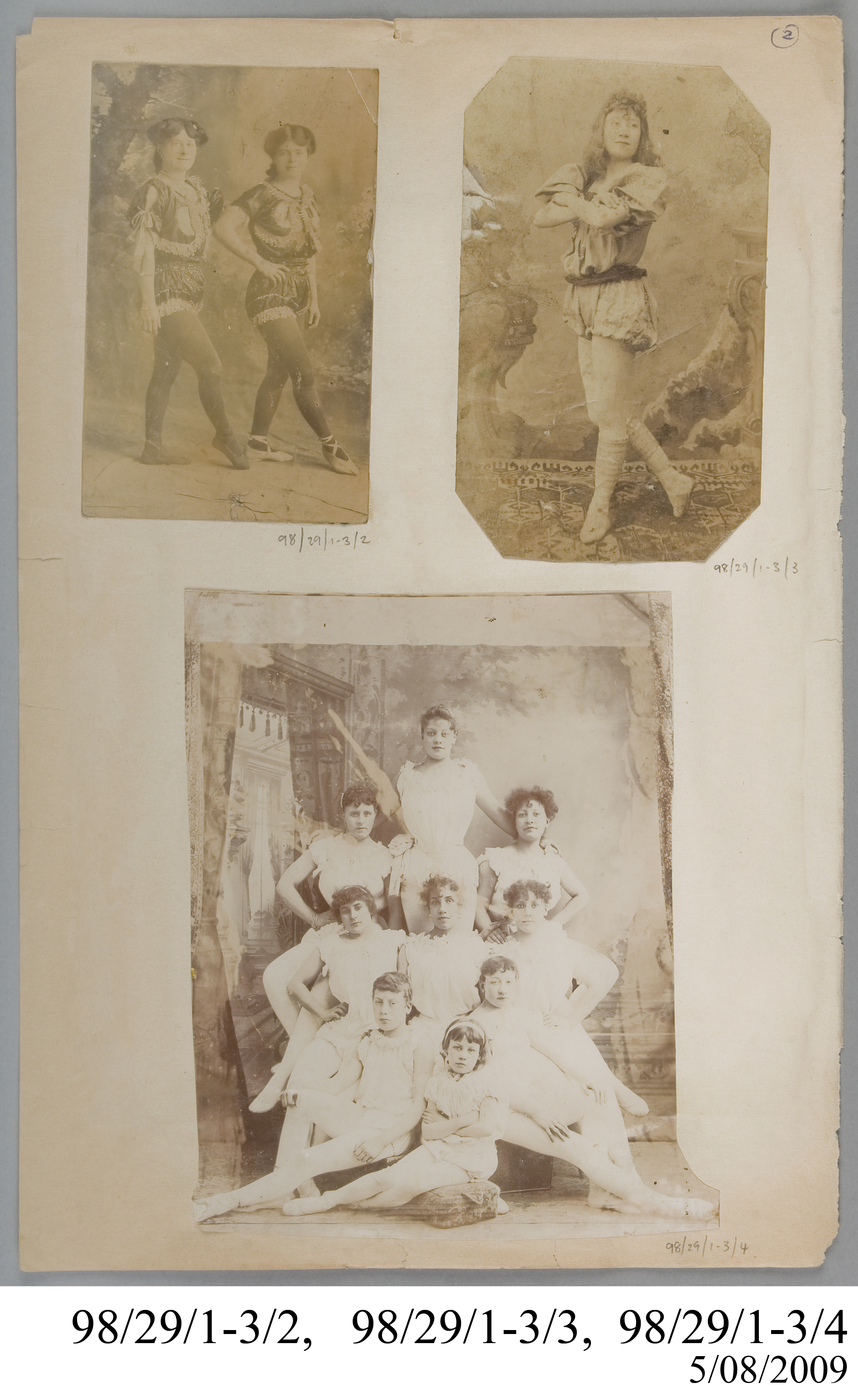 Photographic print of the Mackie Sisters