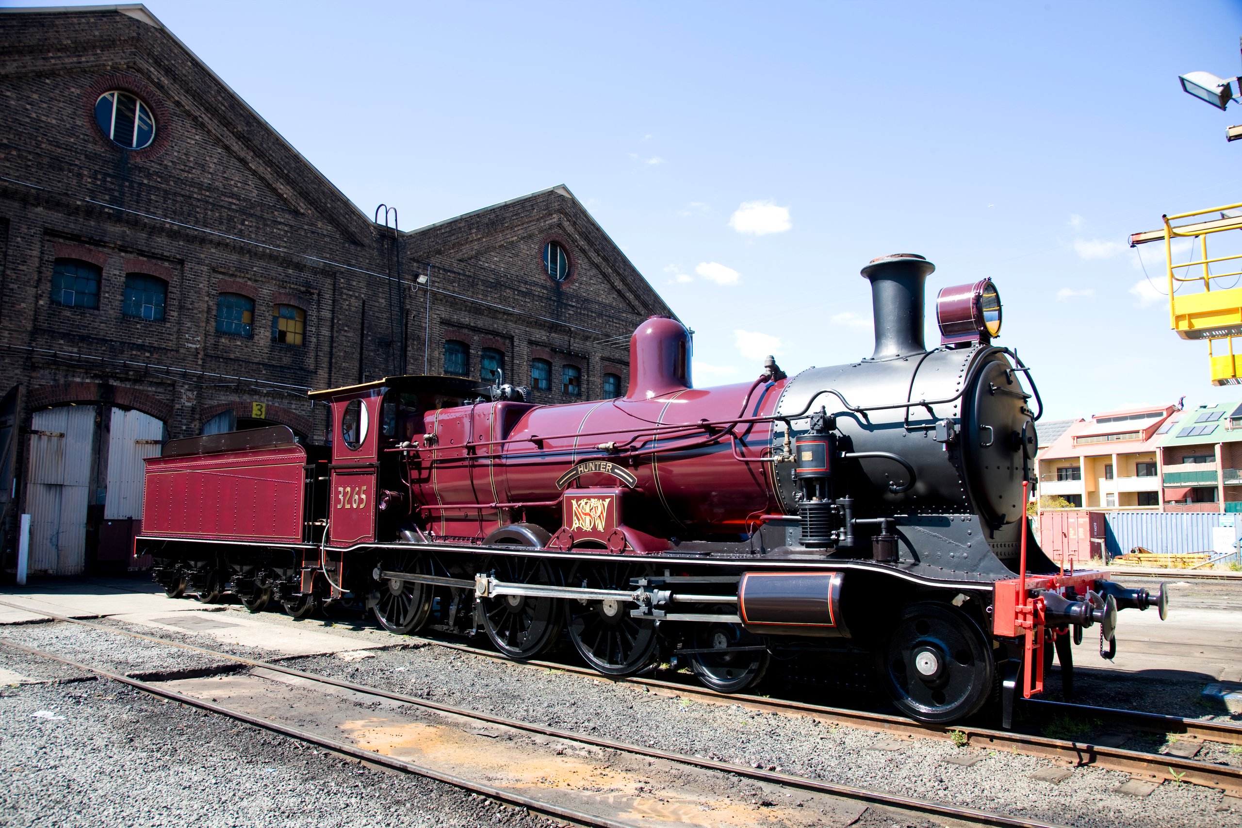 Steam locomotive No. 3265