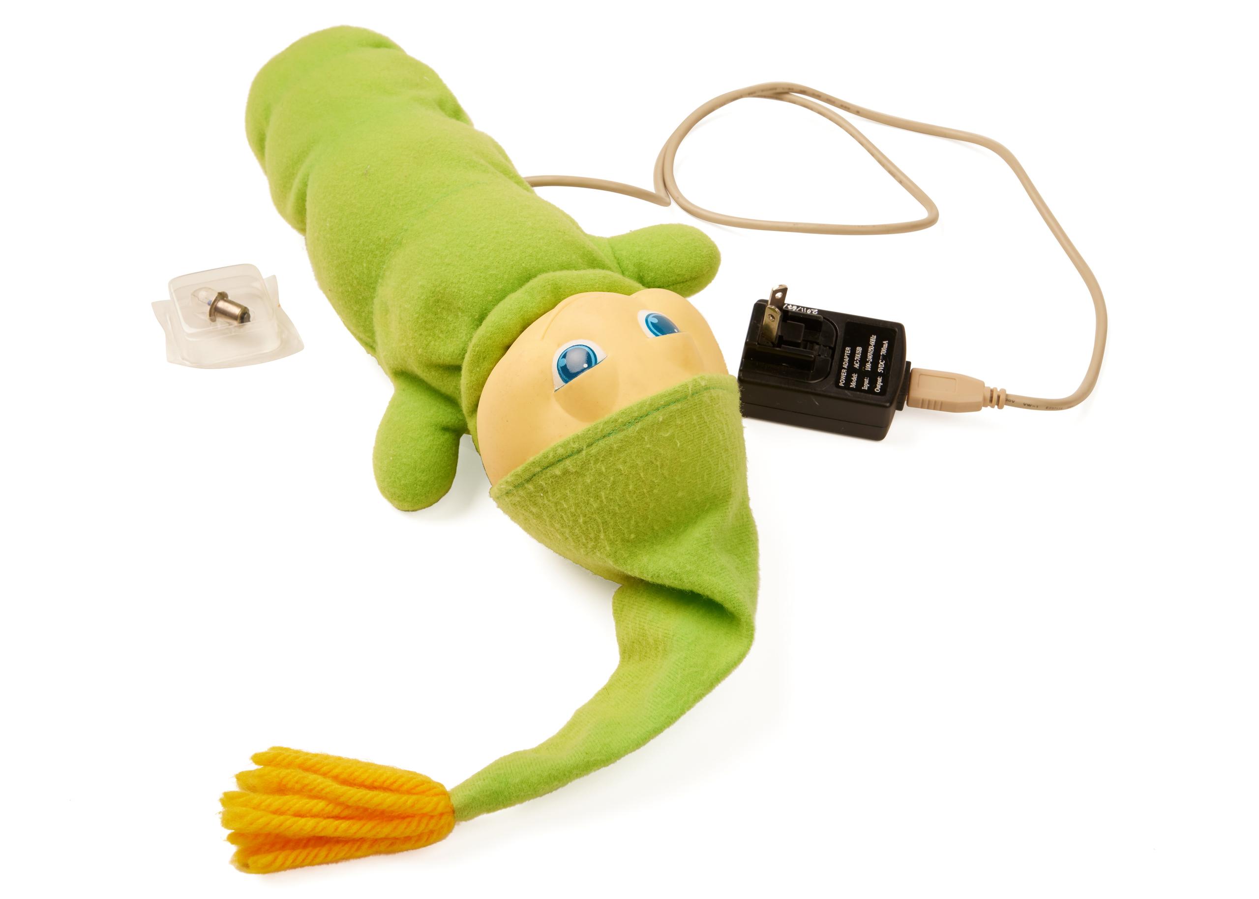 'Glo Worm' soft toy by Hasbro Inc