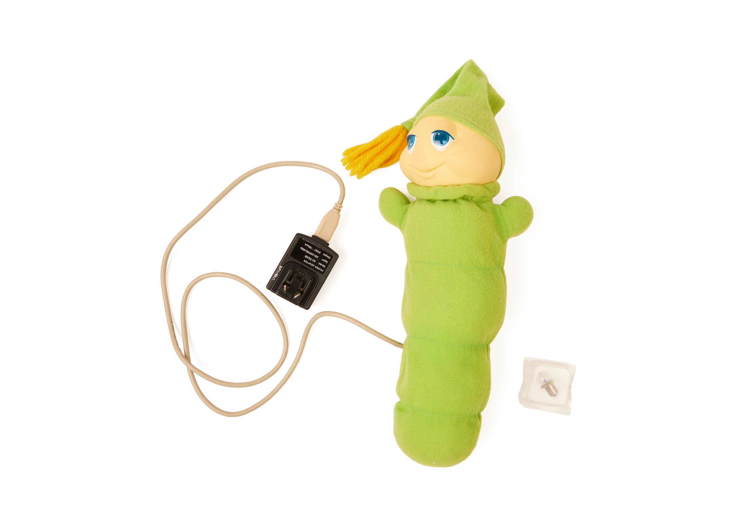 'Glo Worm' soft toy by Hasbro Inc