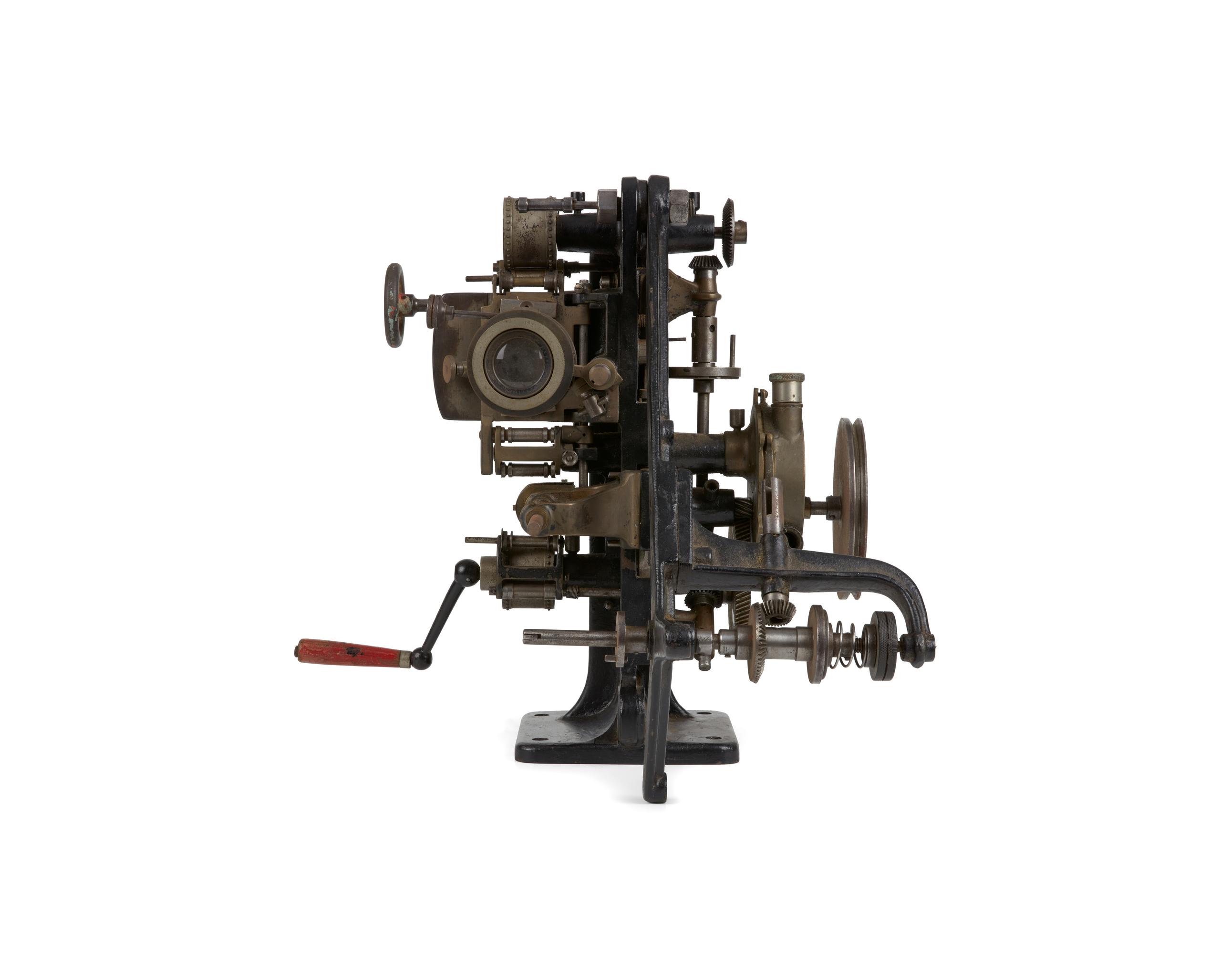 Porte-objectif Pour Projecteur 35mm Cinemascope Hypergonar - Bon état (occasion)