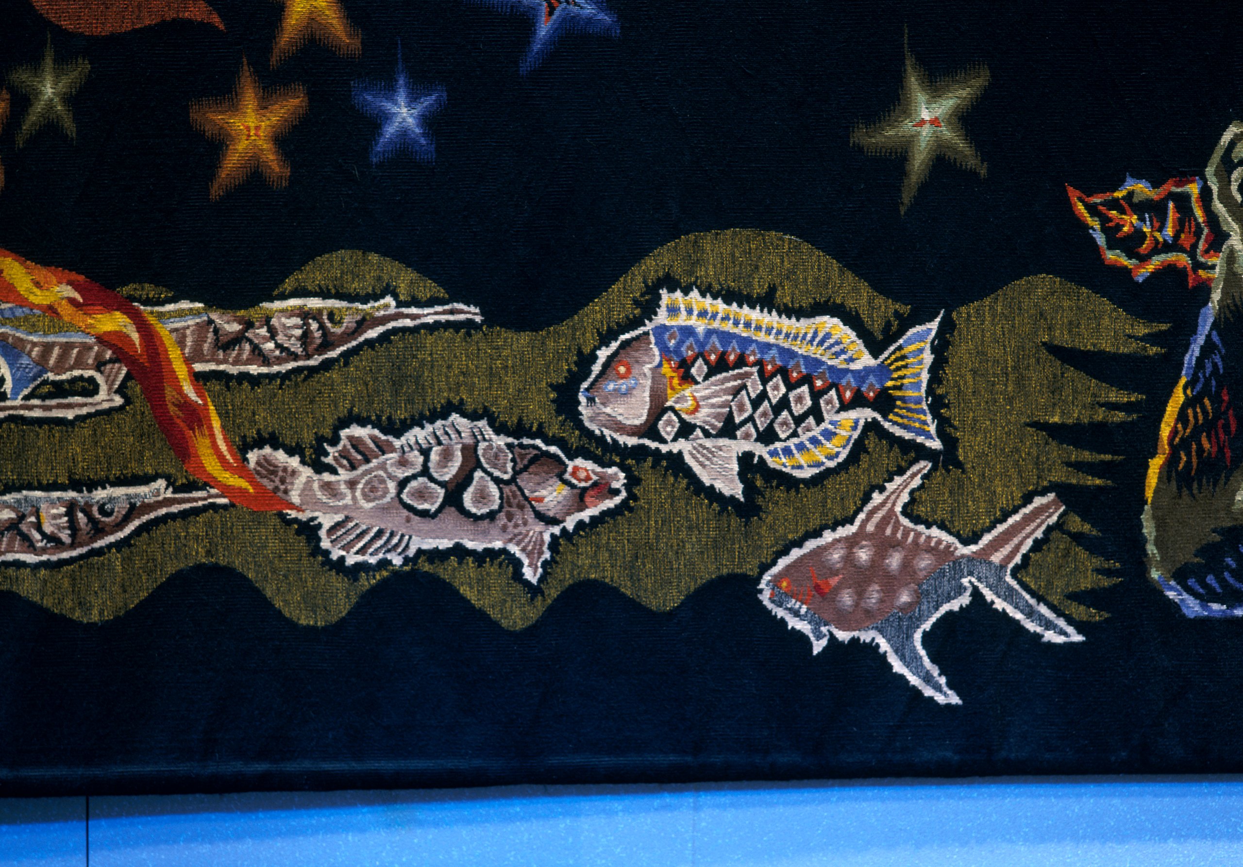 'Australia' tapestry designed by Jean Lurcat, woven in France