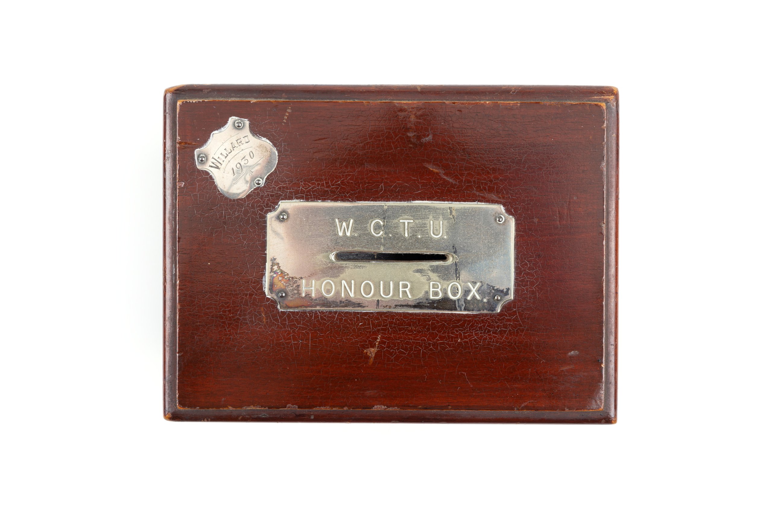 Money box used by the Woman's Christian Temperance Union of New South Wales