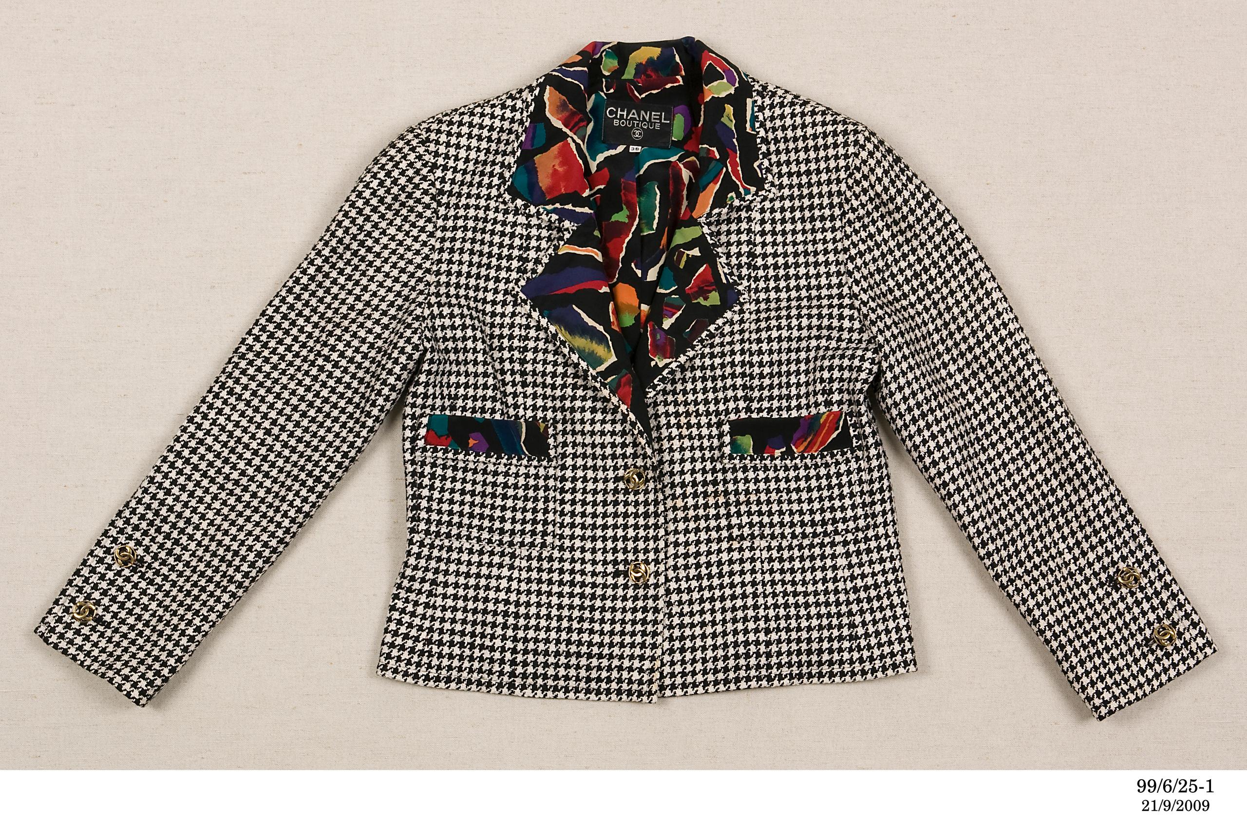 Powerhouse Collection - Chanel suit, with 'Black Opal' lining by