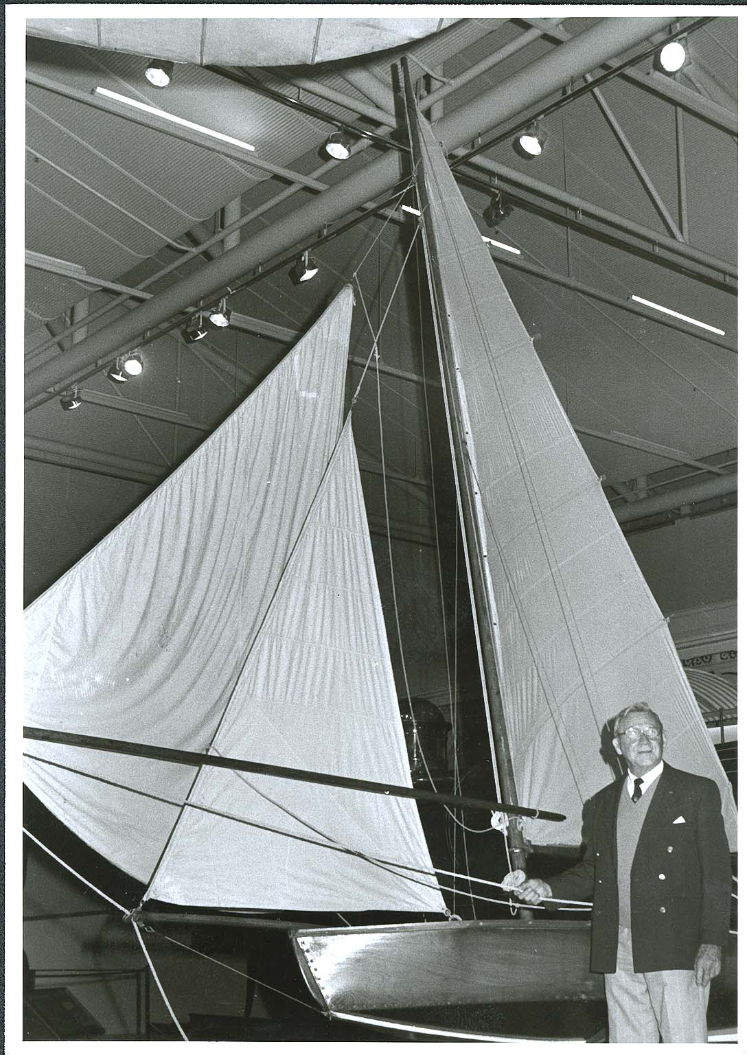 VJ sailing boat 'Giselle' designed by Charles Sparrow