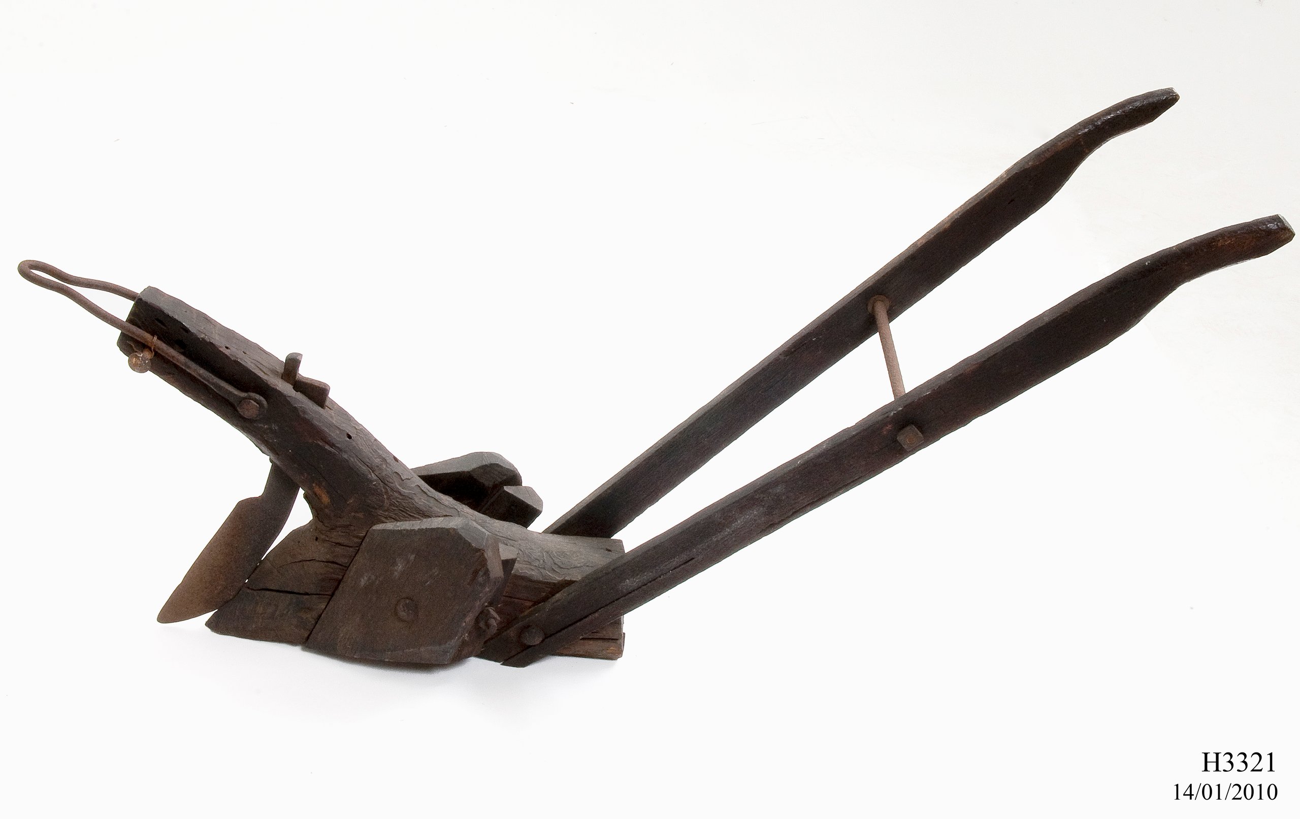 Mouldboard plough attributed to James Ruse