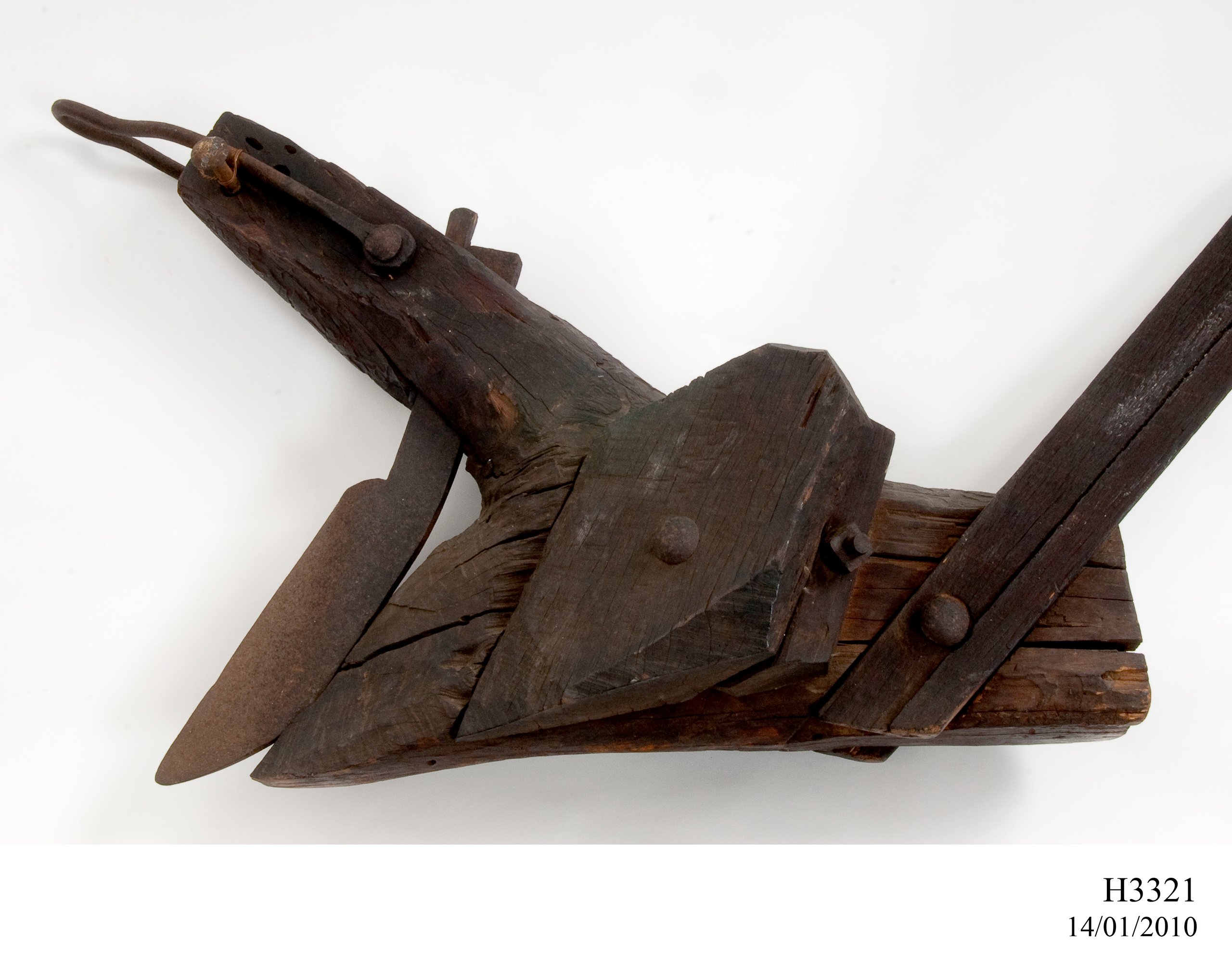 Mouldboard plough attributed to James Ruse