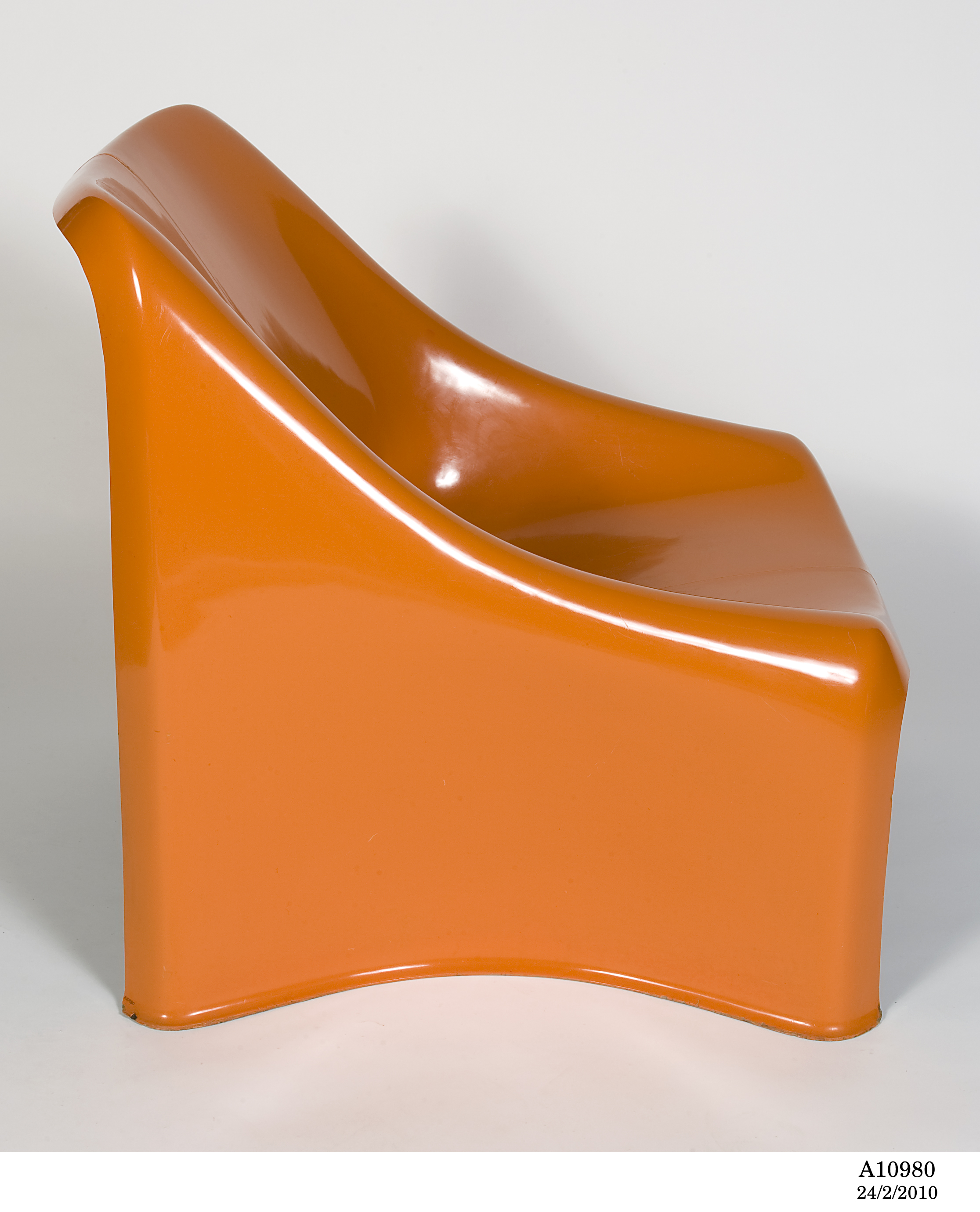 'Poli' chair designed by Grant and Mary Featherston