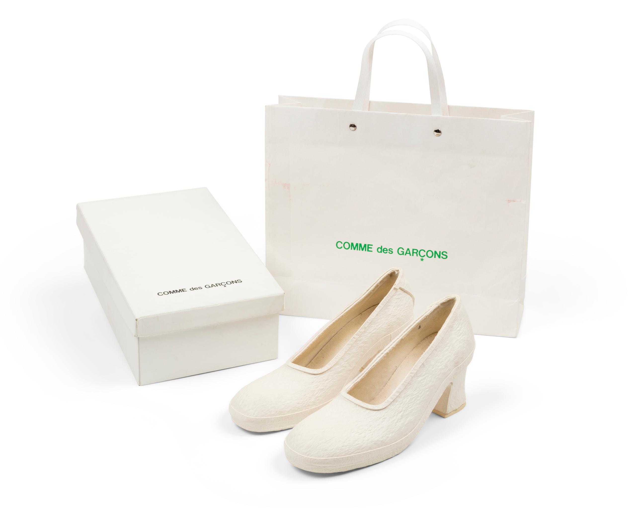 Powerhouse Collection Comme des Garcons rubber pumps