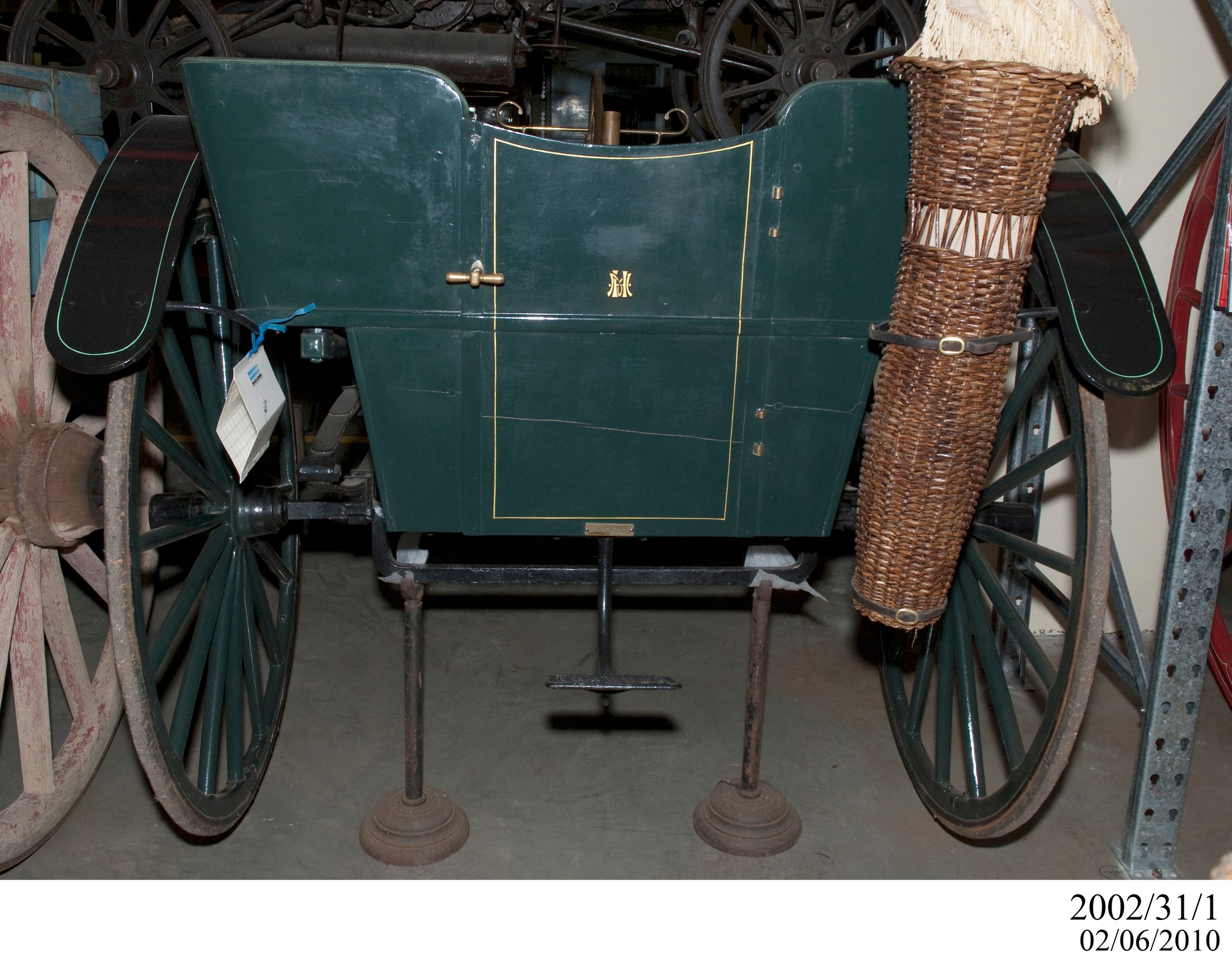 Governess cart used by May Hillier