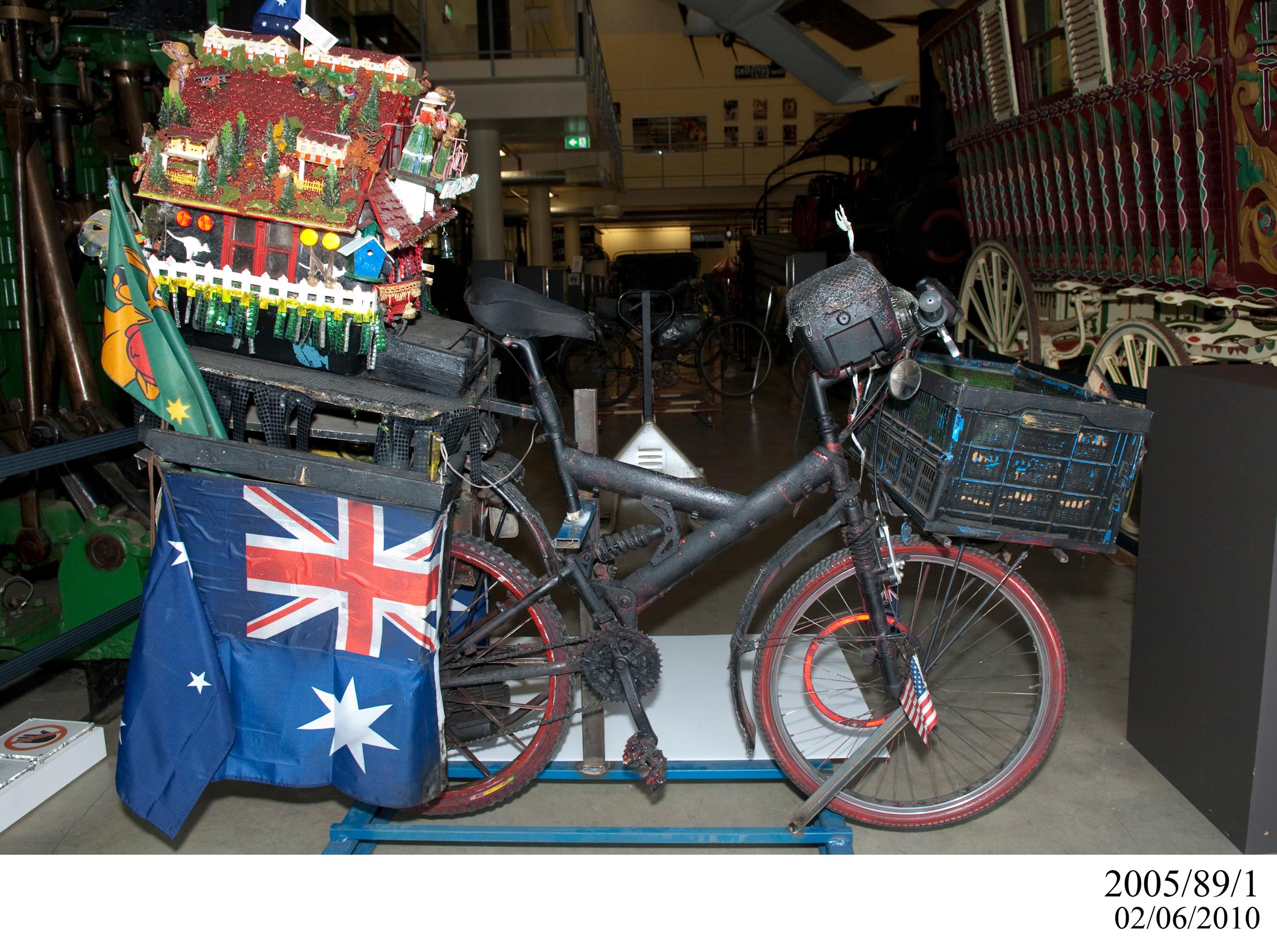 Powerhouse Collection Motorised bicycle used by Richard Lee