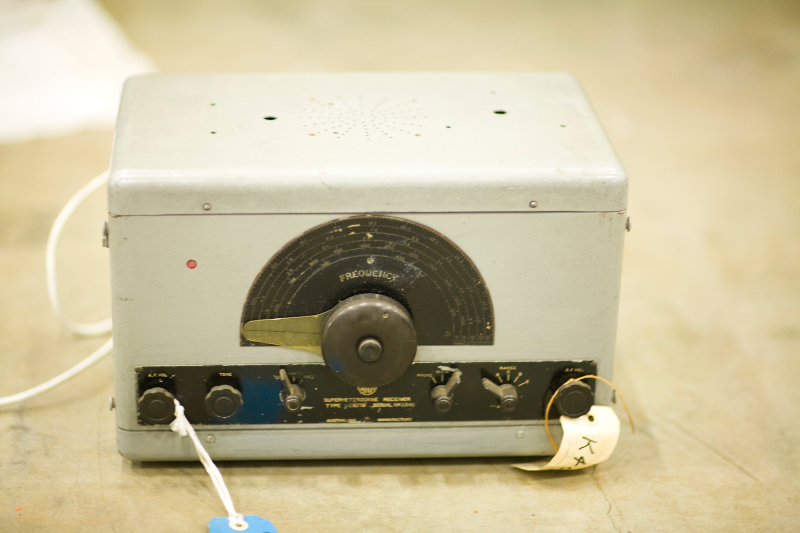 Radio receiver by AWA