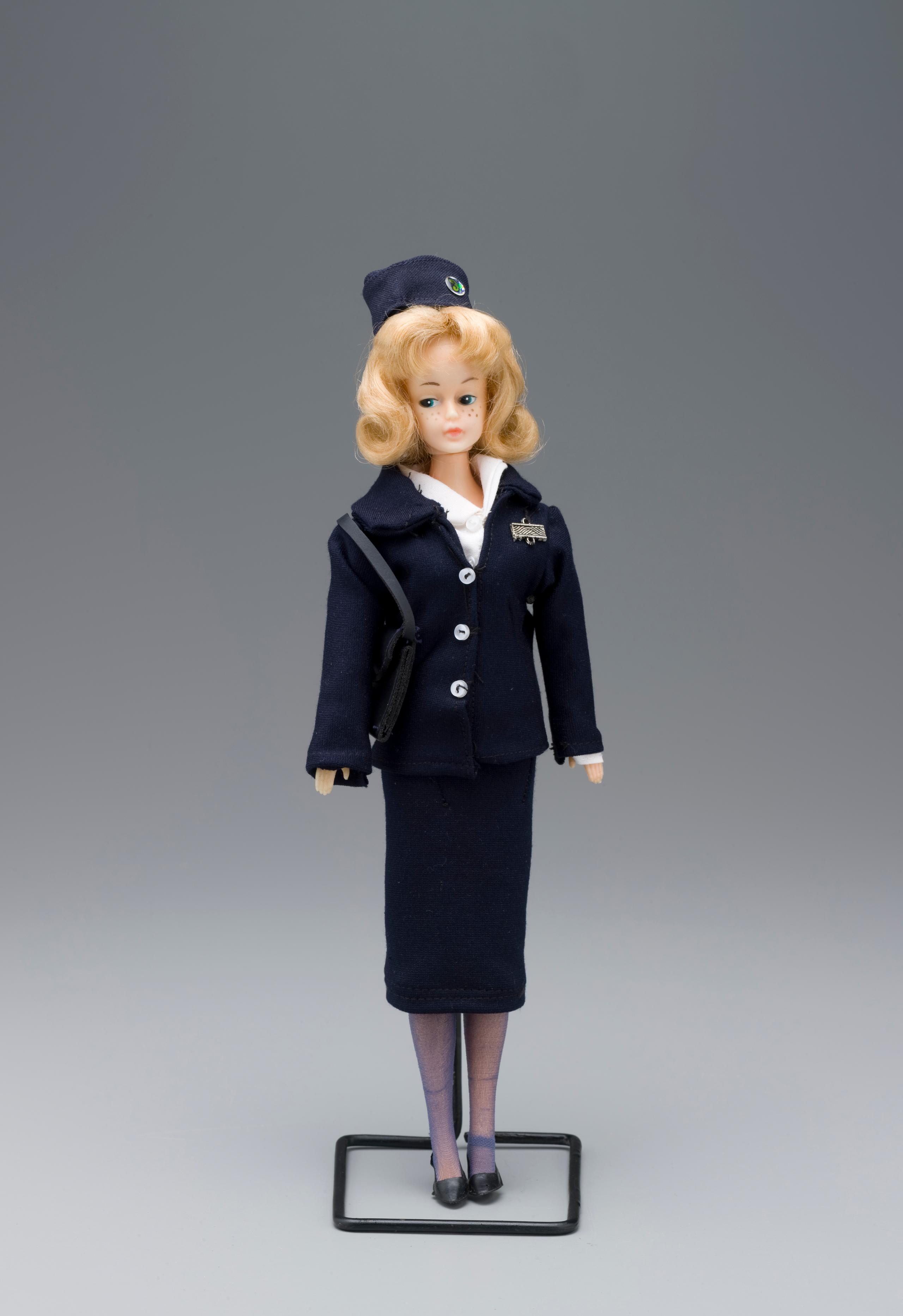 'Barbie' dolls wearing Qantas uniforms