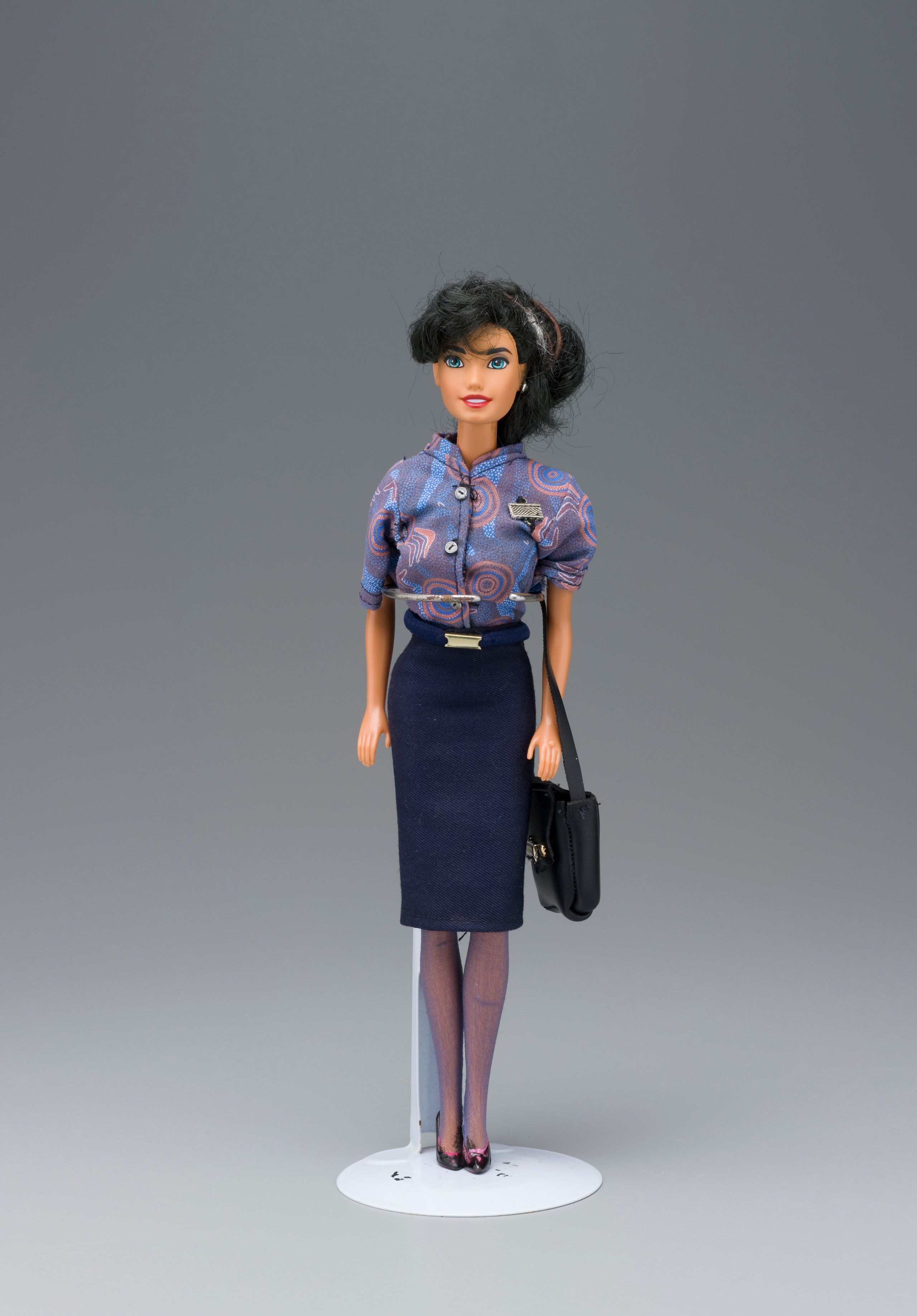 'Barbie' dolls wearing Qantas uniforms
