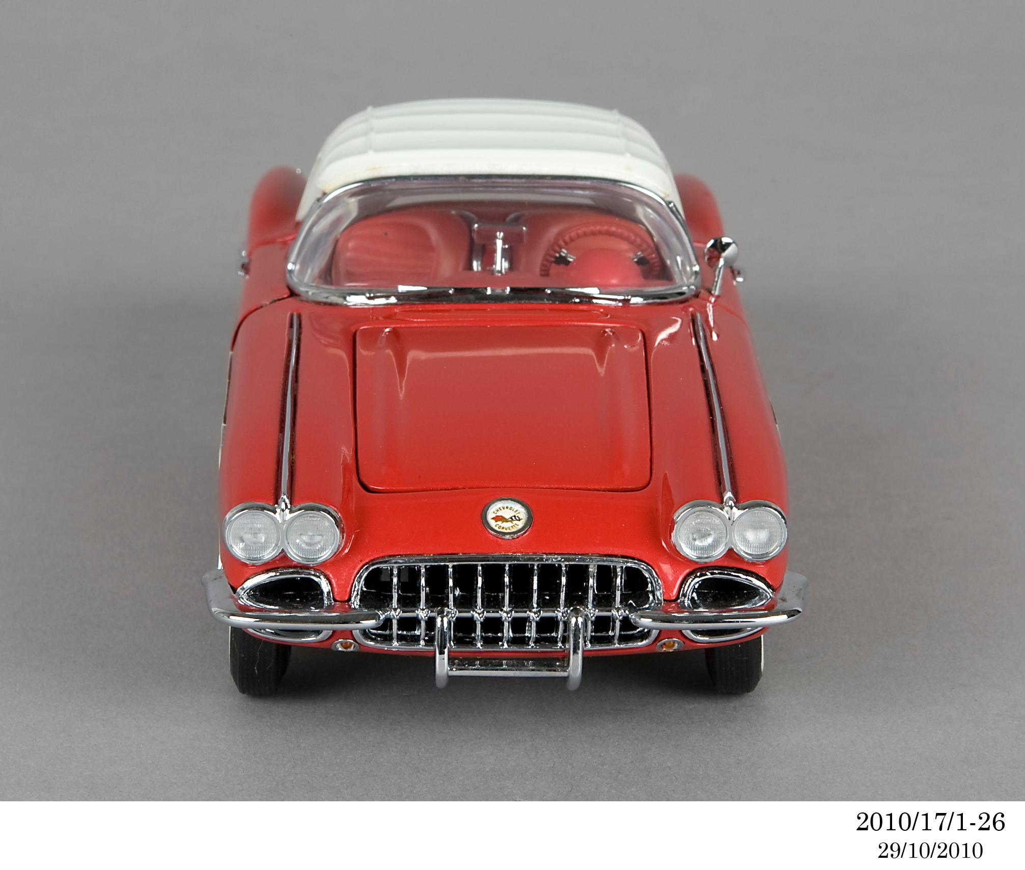 Powerhouse Collection - Model of 1959 Corvette convertible, 1983-2009