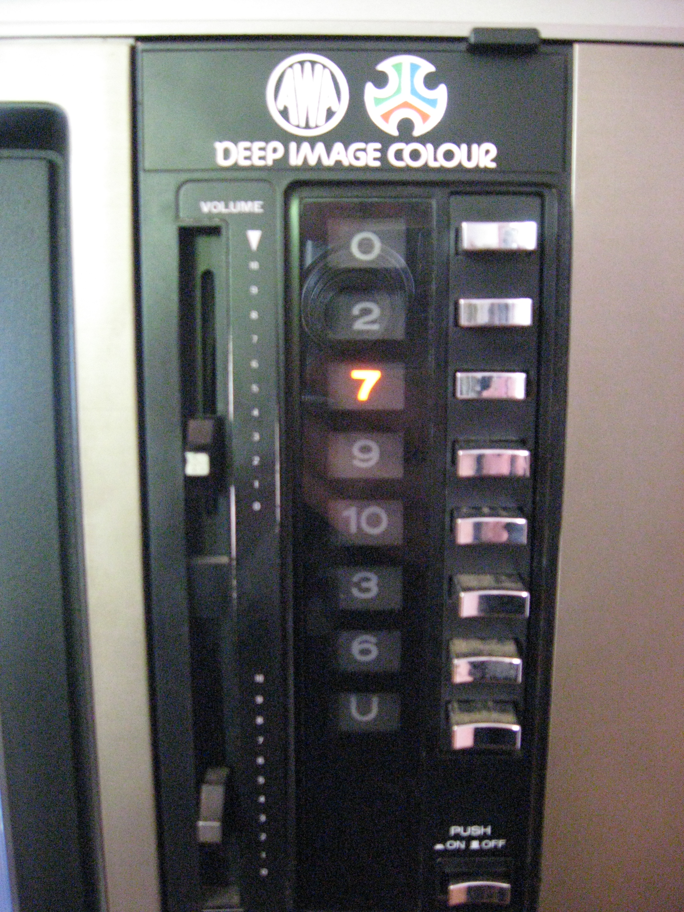 AWA colour television