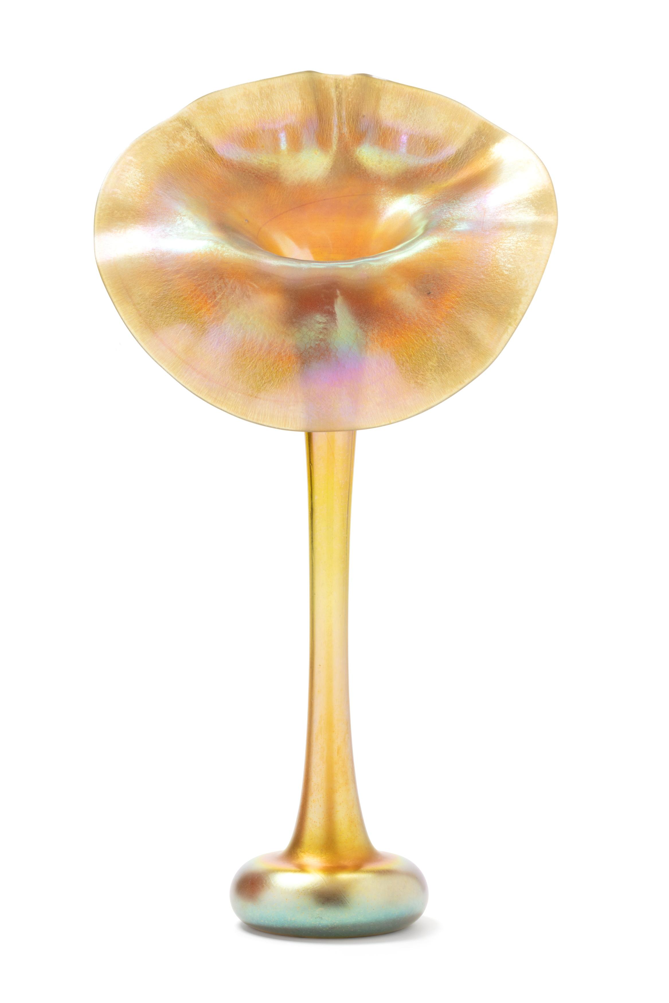 Powerhouse Collection - 'Jack in the pulpit' vase by Tiffany, c