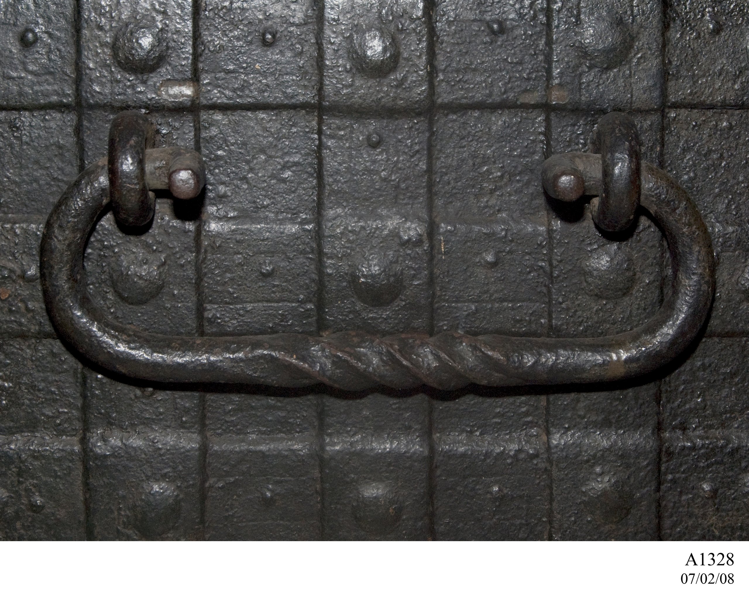 Iron chest owned by explorer Captain William Hovell