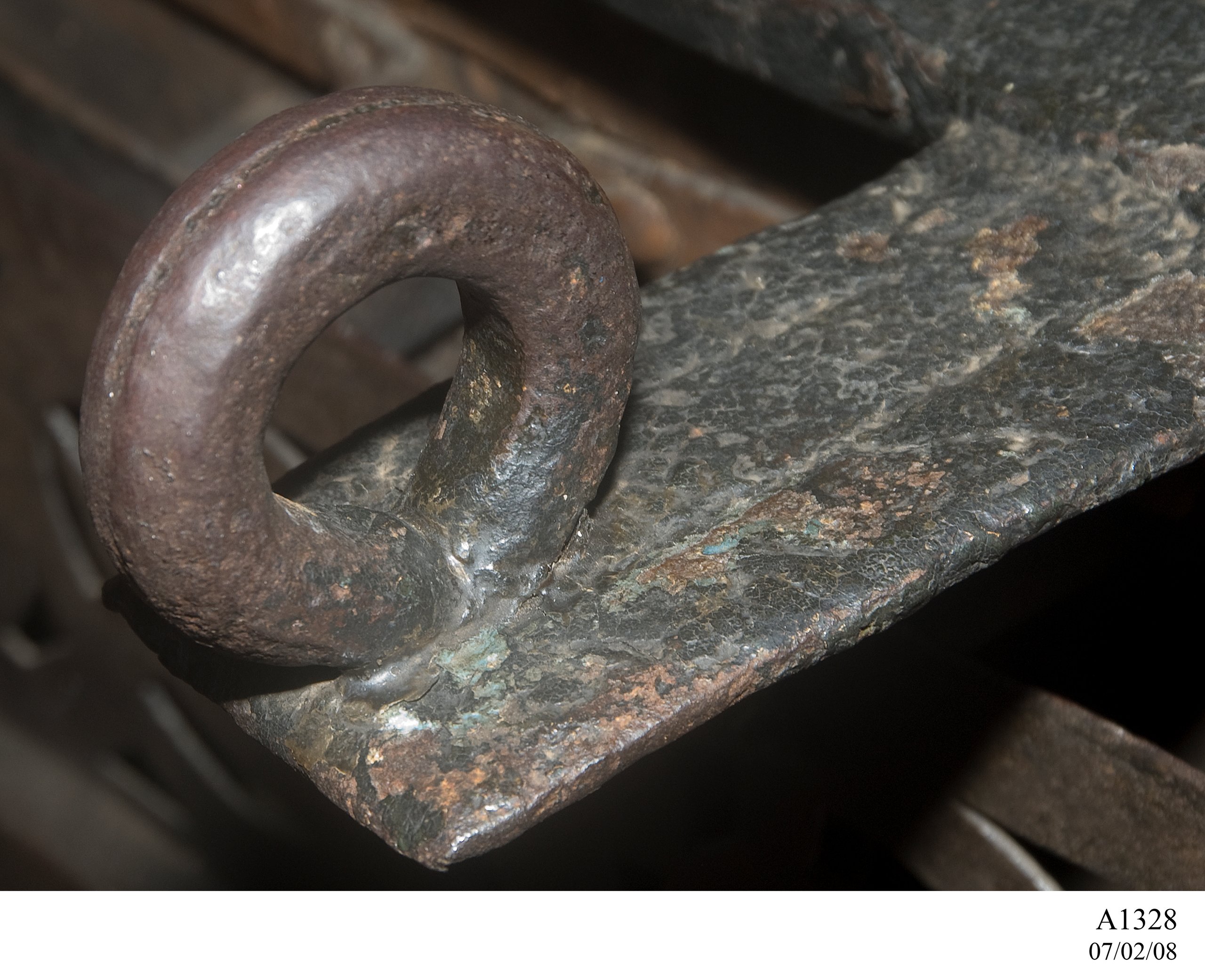 Iron chest owned by explorer Captain William Hovell