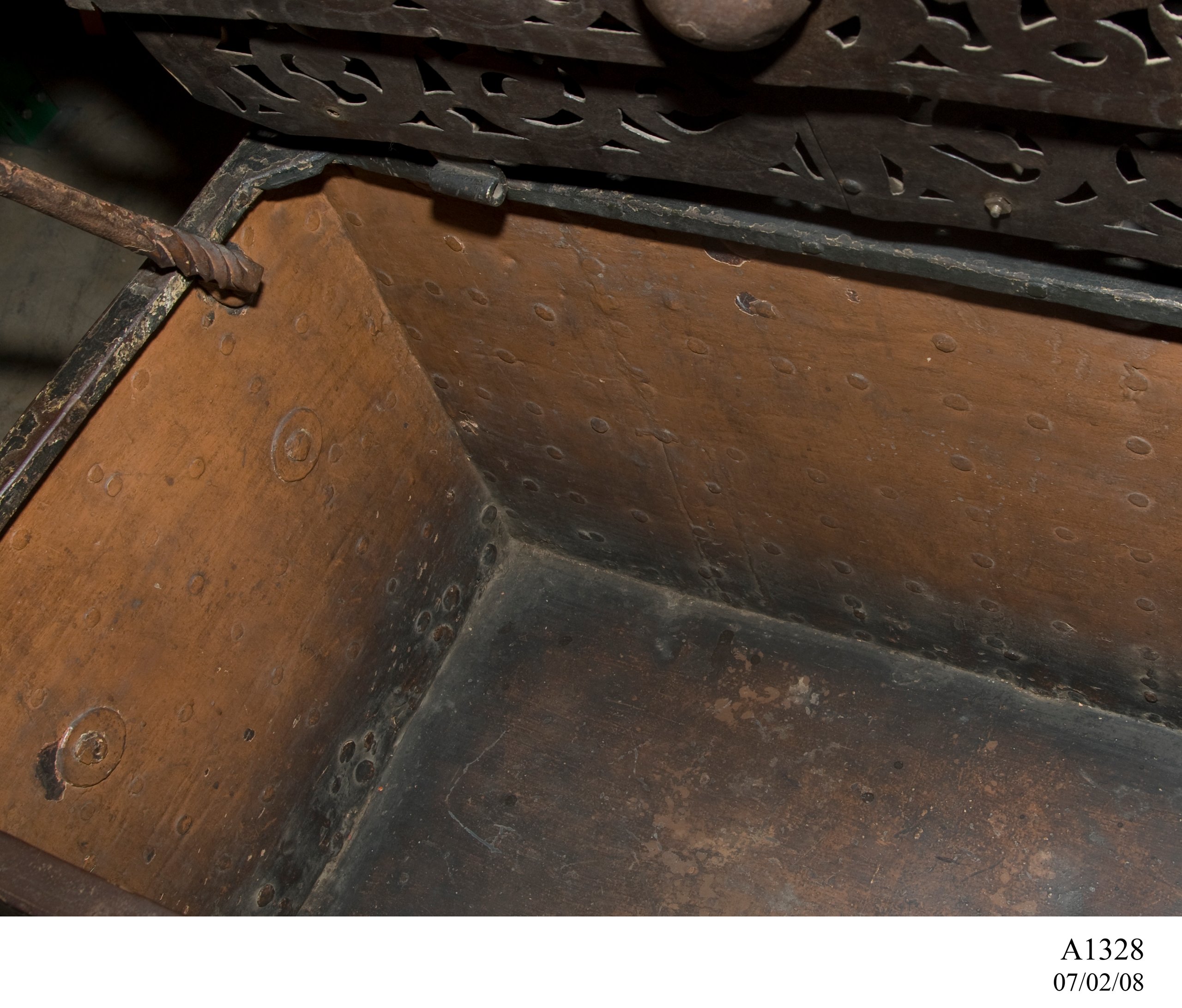 Iron chest owned by explorer Captain William Hovell