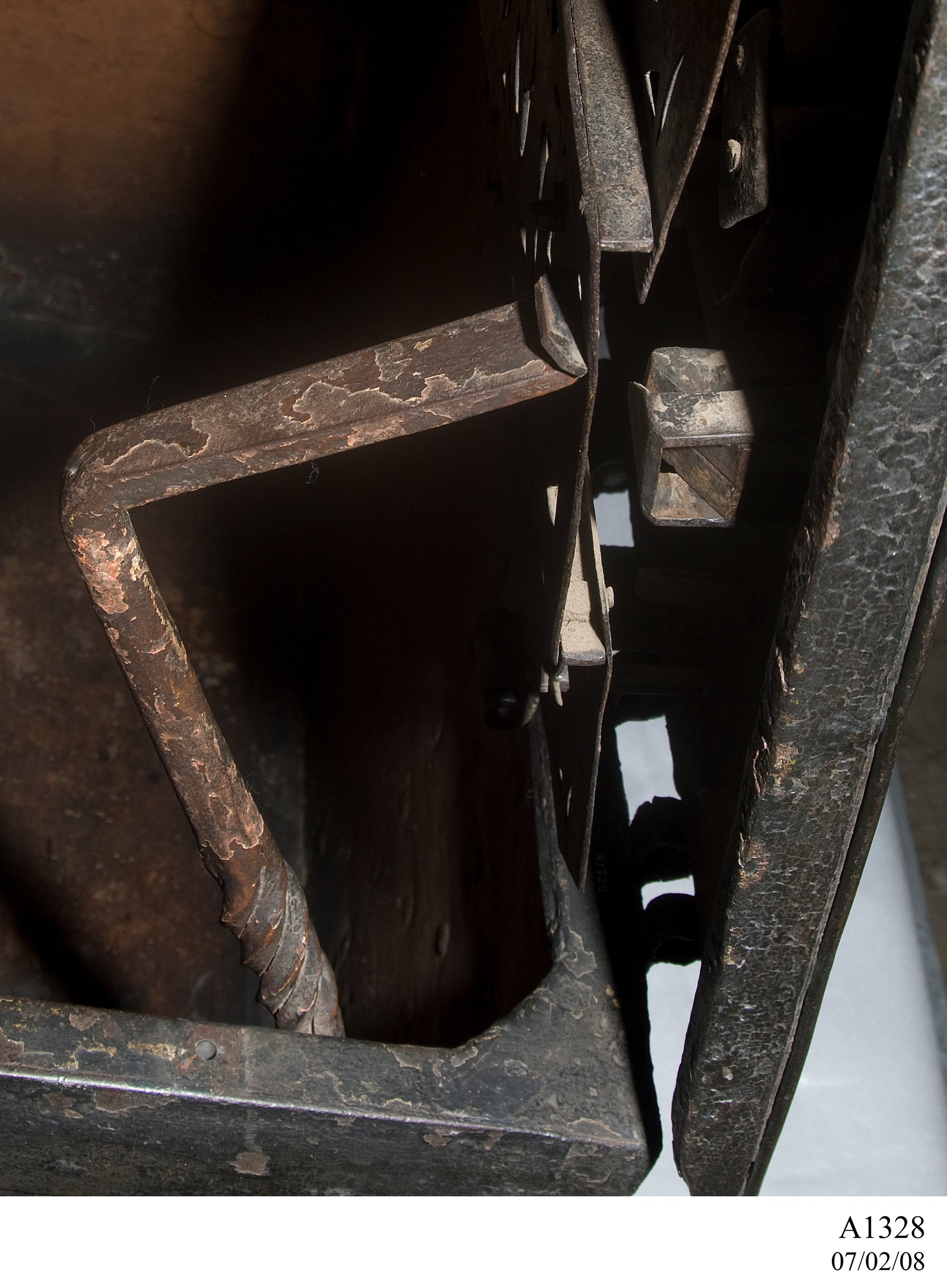 Iron chest owned by explorer Captain William Hovell