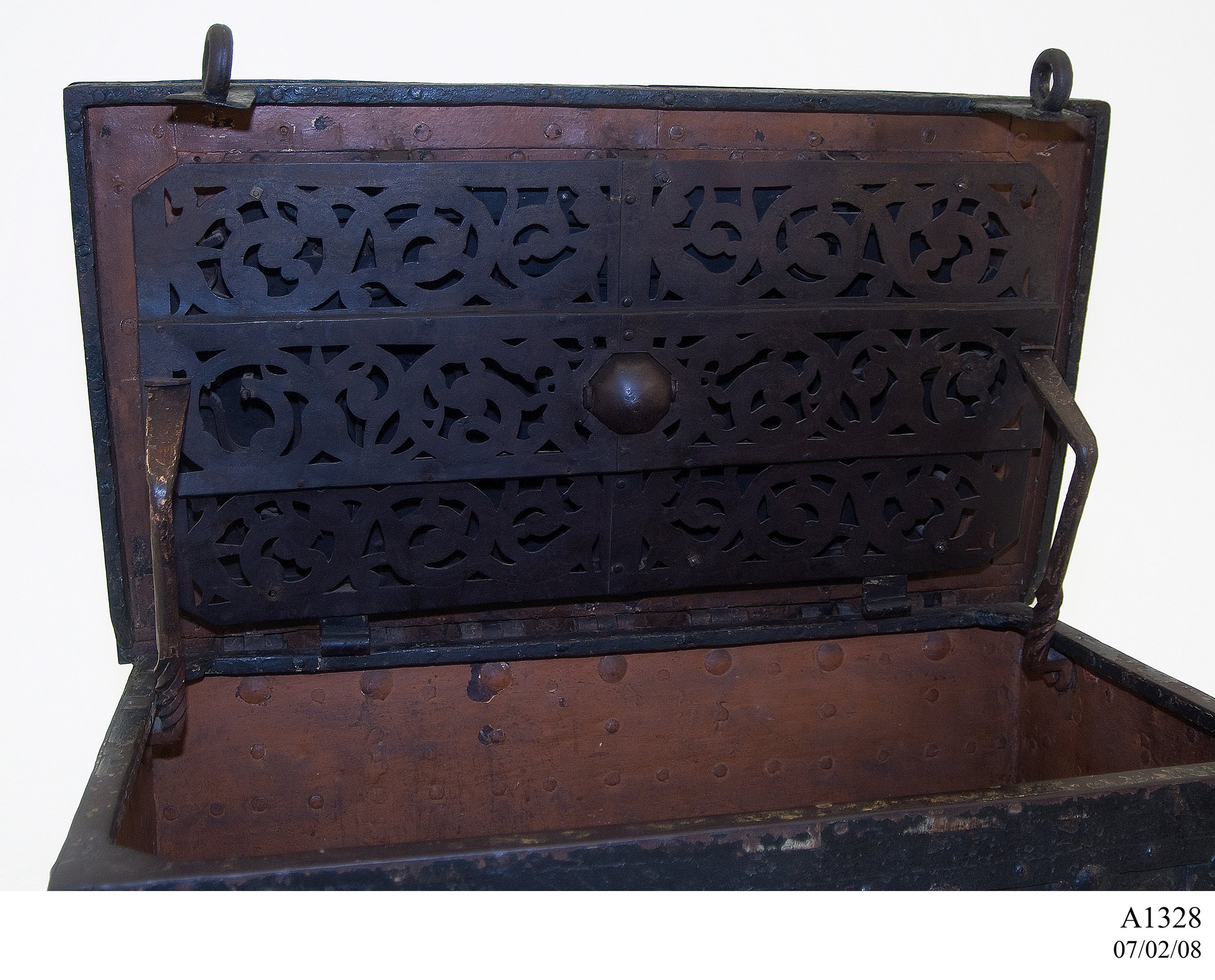 Iron chest owned by explorer Captain William Hovell