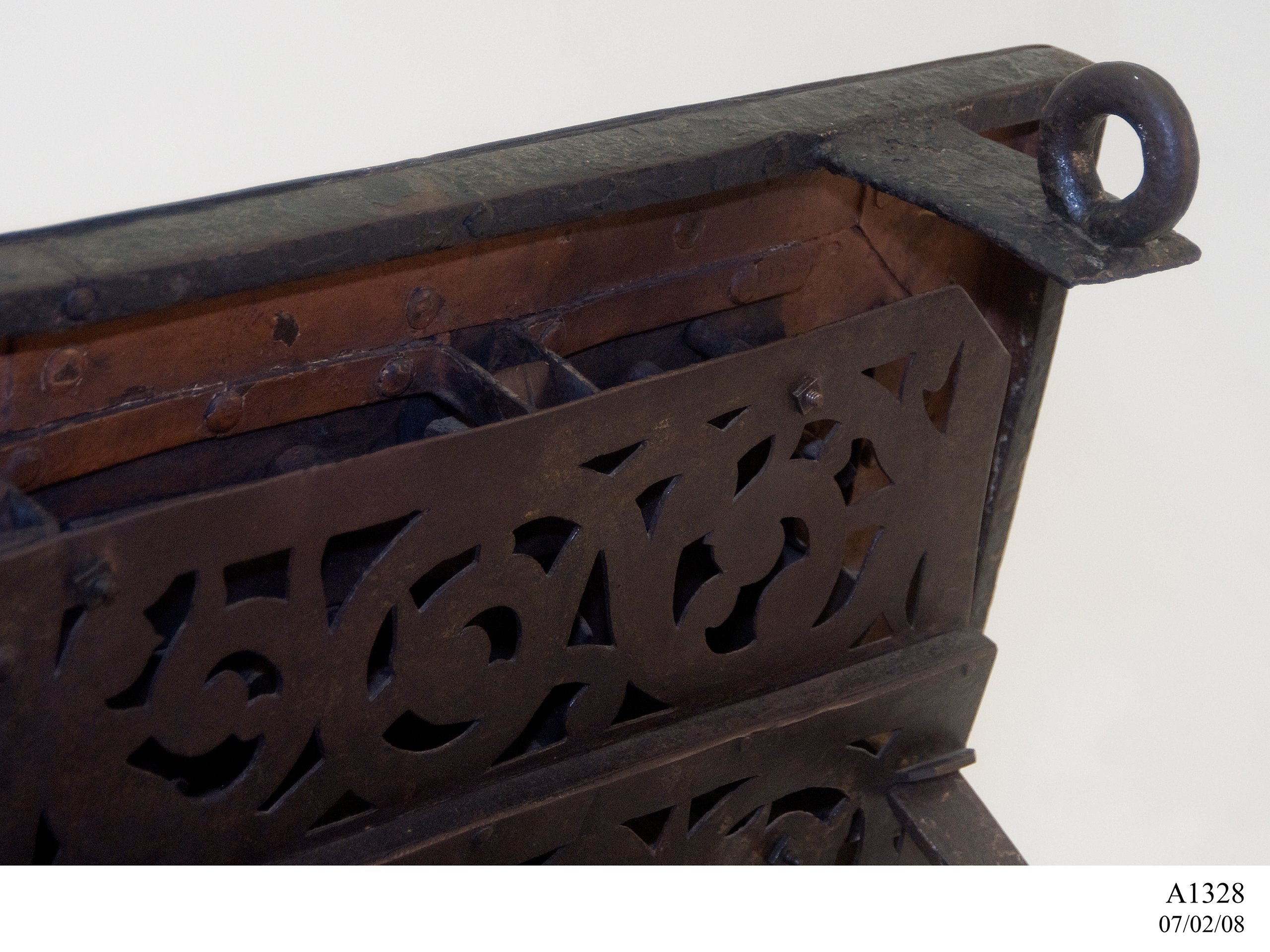 Iron chest owned by explorer Captain William Hovell