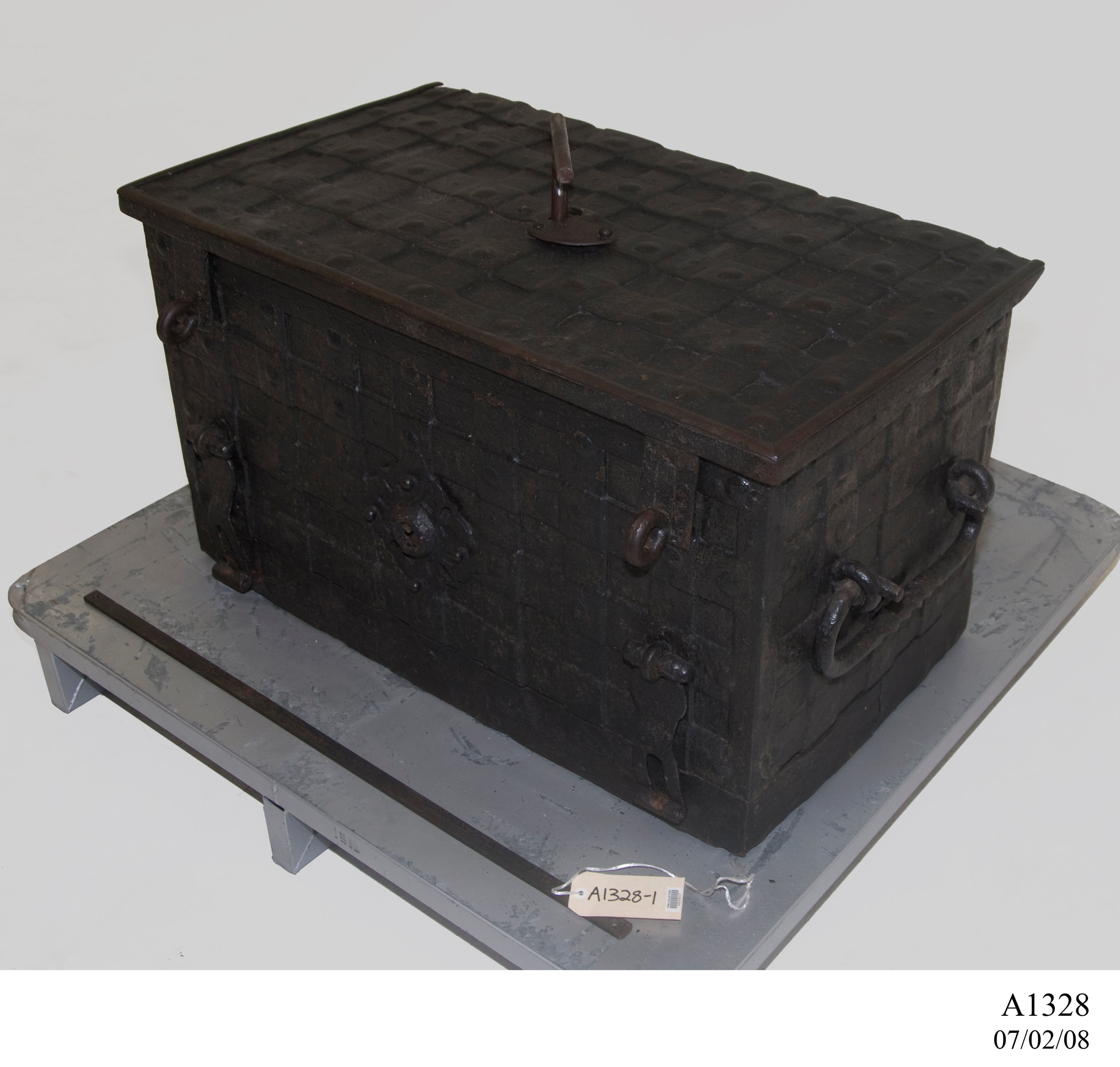 Iron chest owned by explorer Captain William Hovell