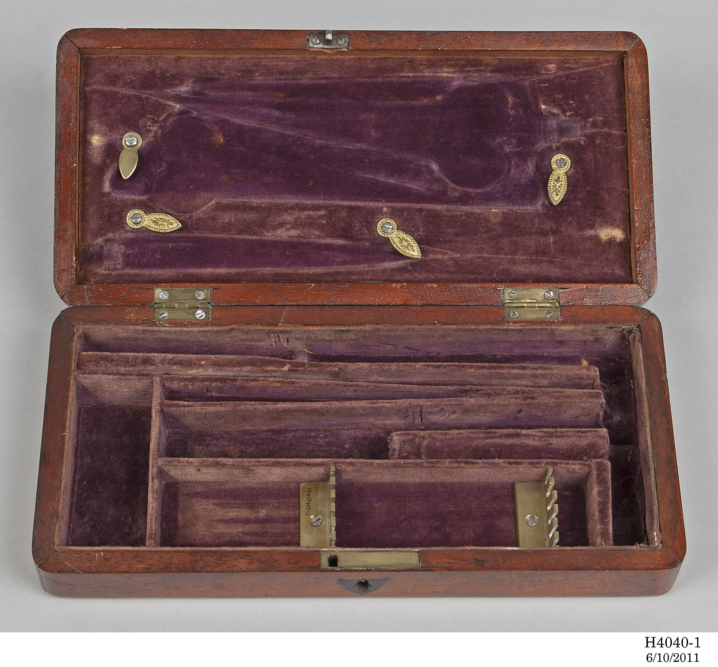 Set of Weedon post-mortem instruments used by Dr Charles Nathan in Sydney, 1830-1860