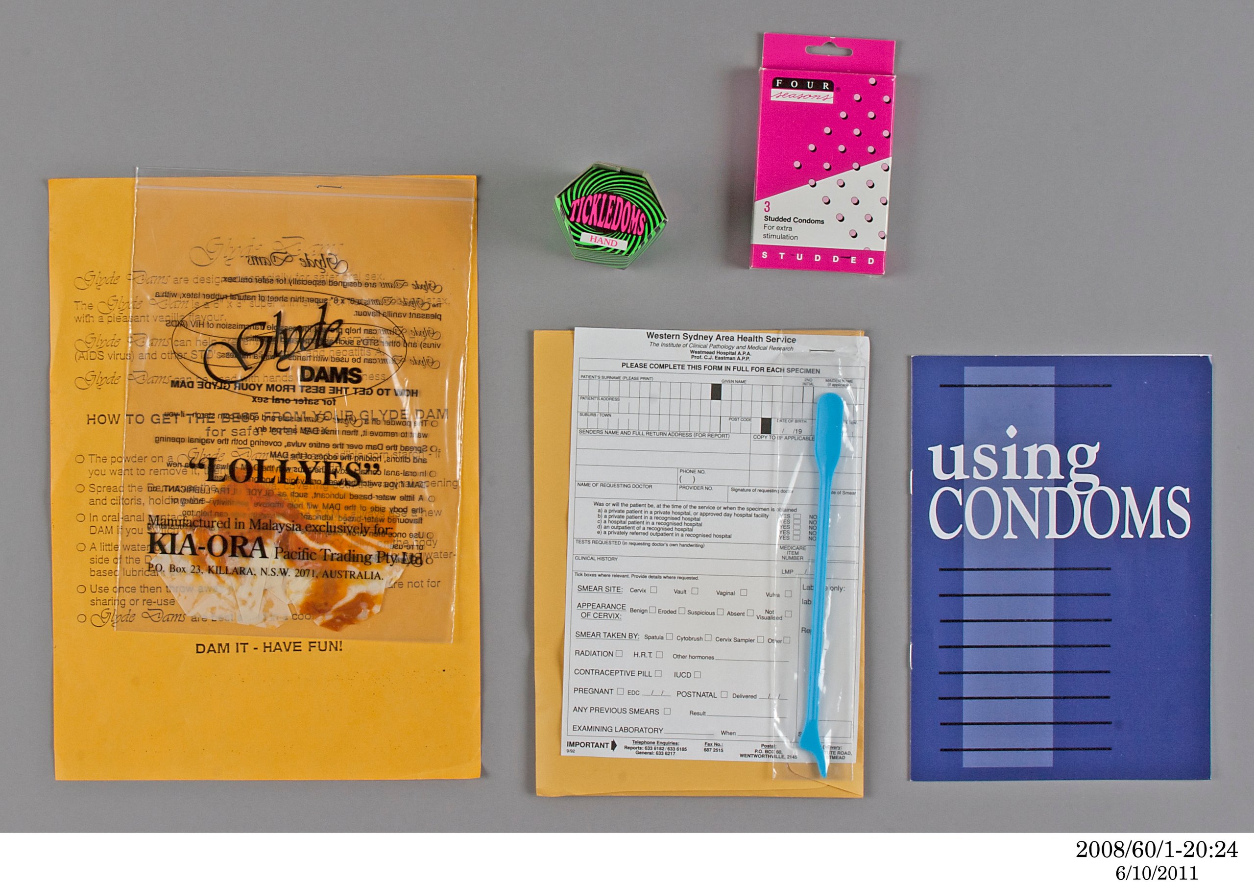 Contraceptive Teaching Kit made by The Family Planning Association of New South Wales