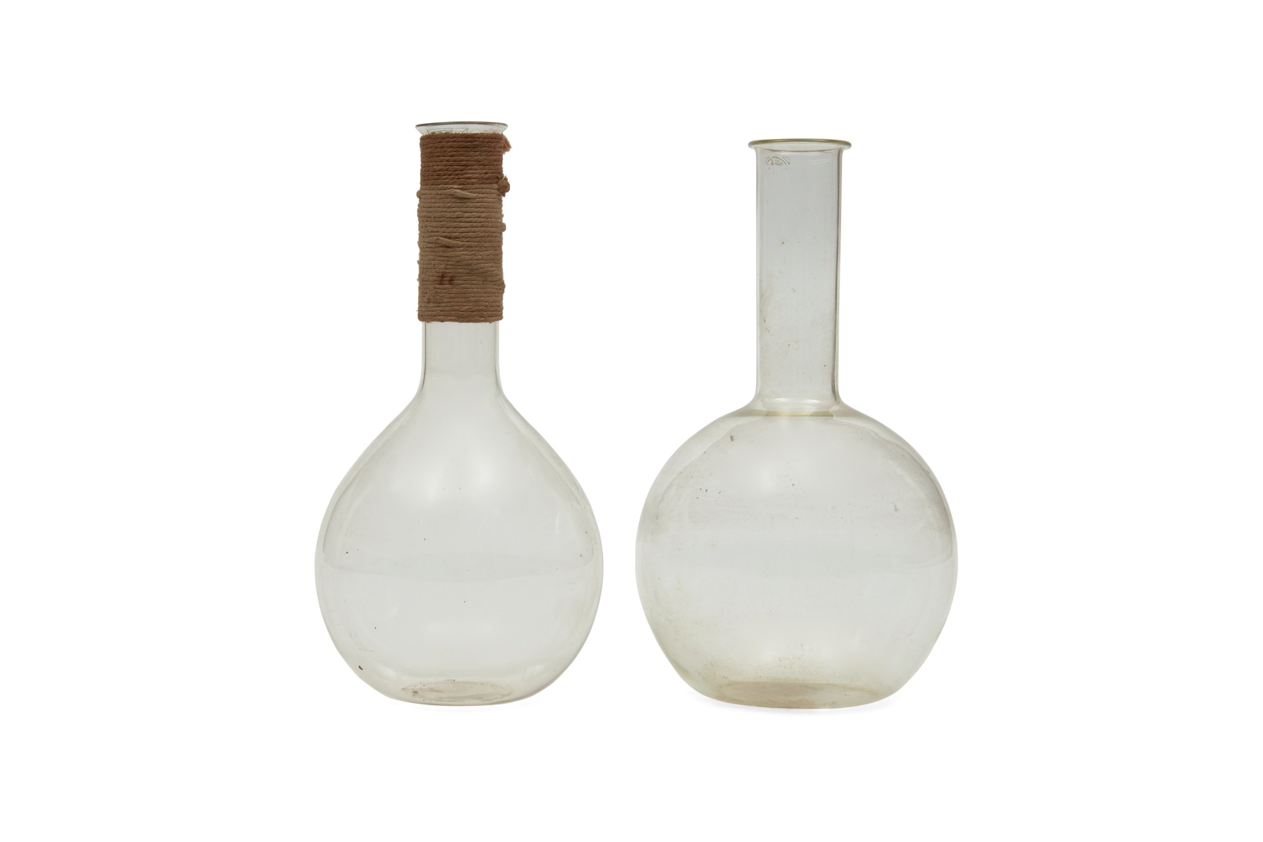 Bulbous flasks (2) used at Sydney Observatory