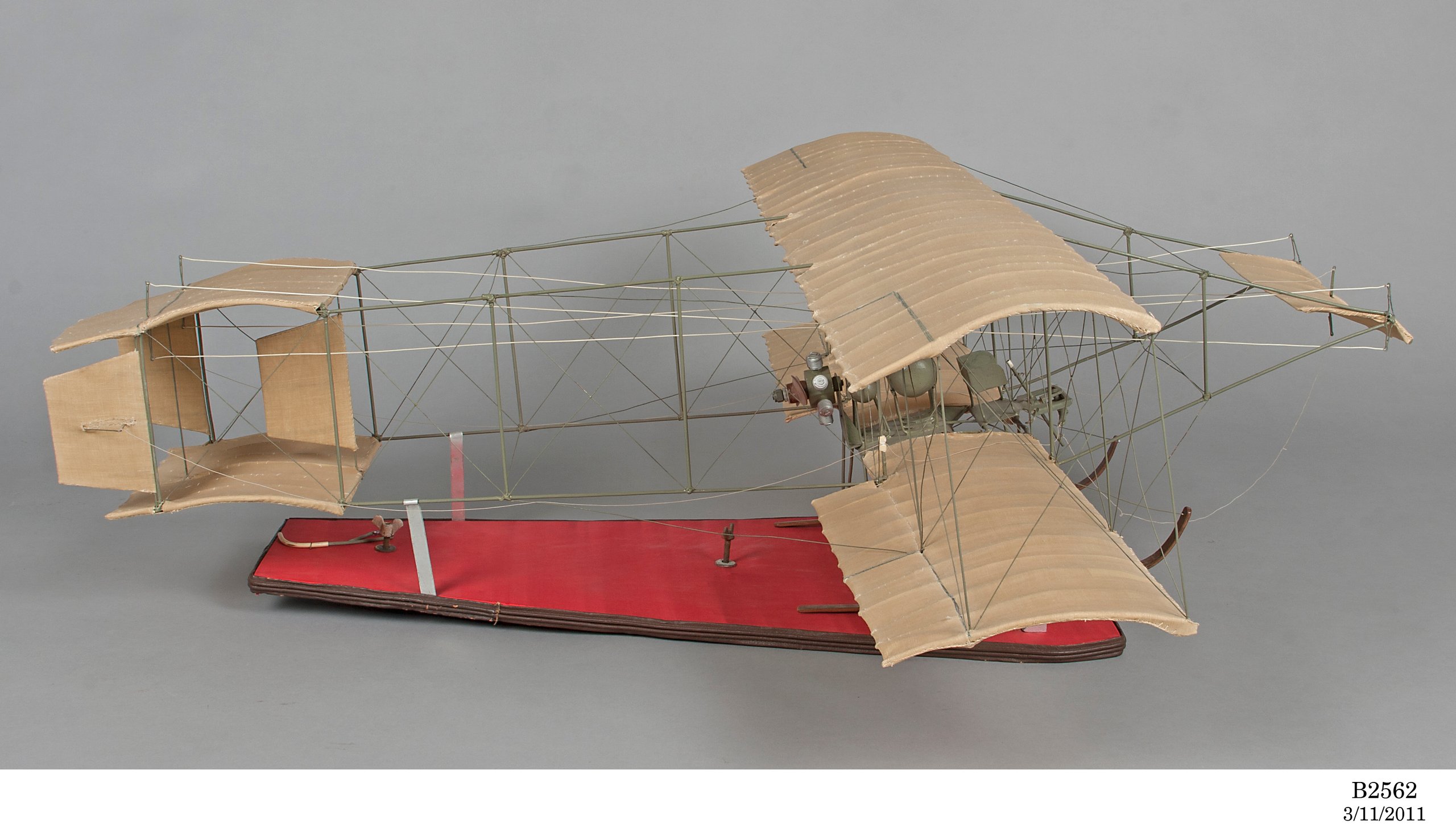 Aircraft model of the Bristol Box-kite by W E Hart and J Hammond