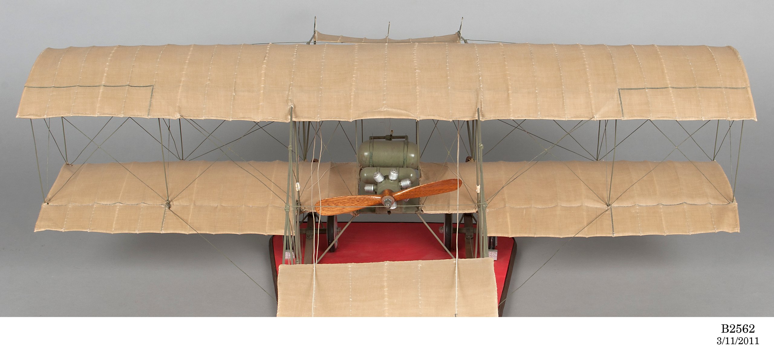Aircraft model of the Bristol Box-kite by W E Hart and J Hammond
