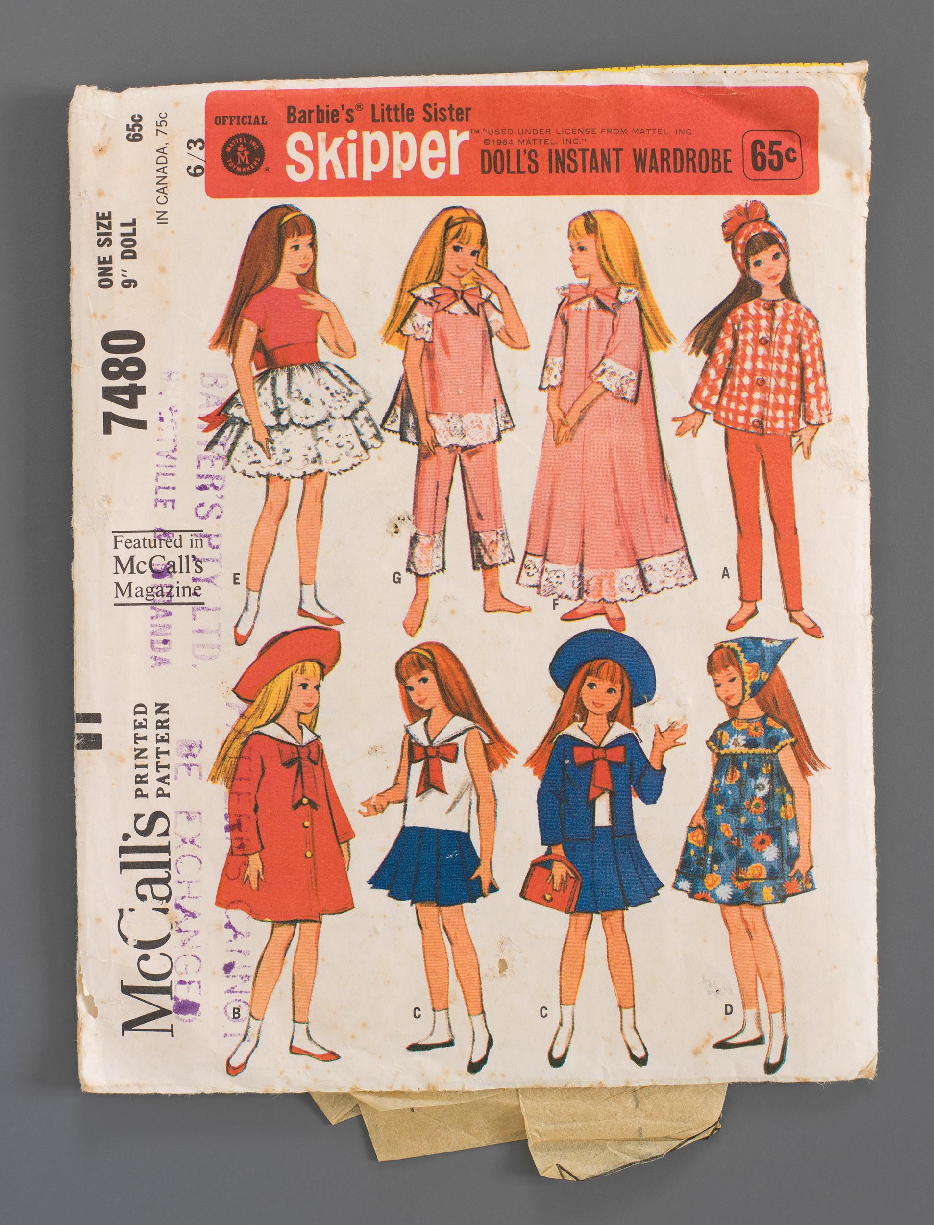Tenue Skipper School Days 1964 - Mattel Vintage Avec Accessoires - 248-14